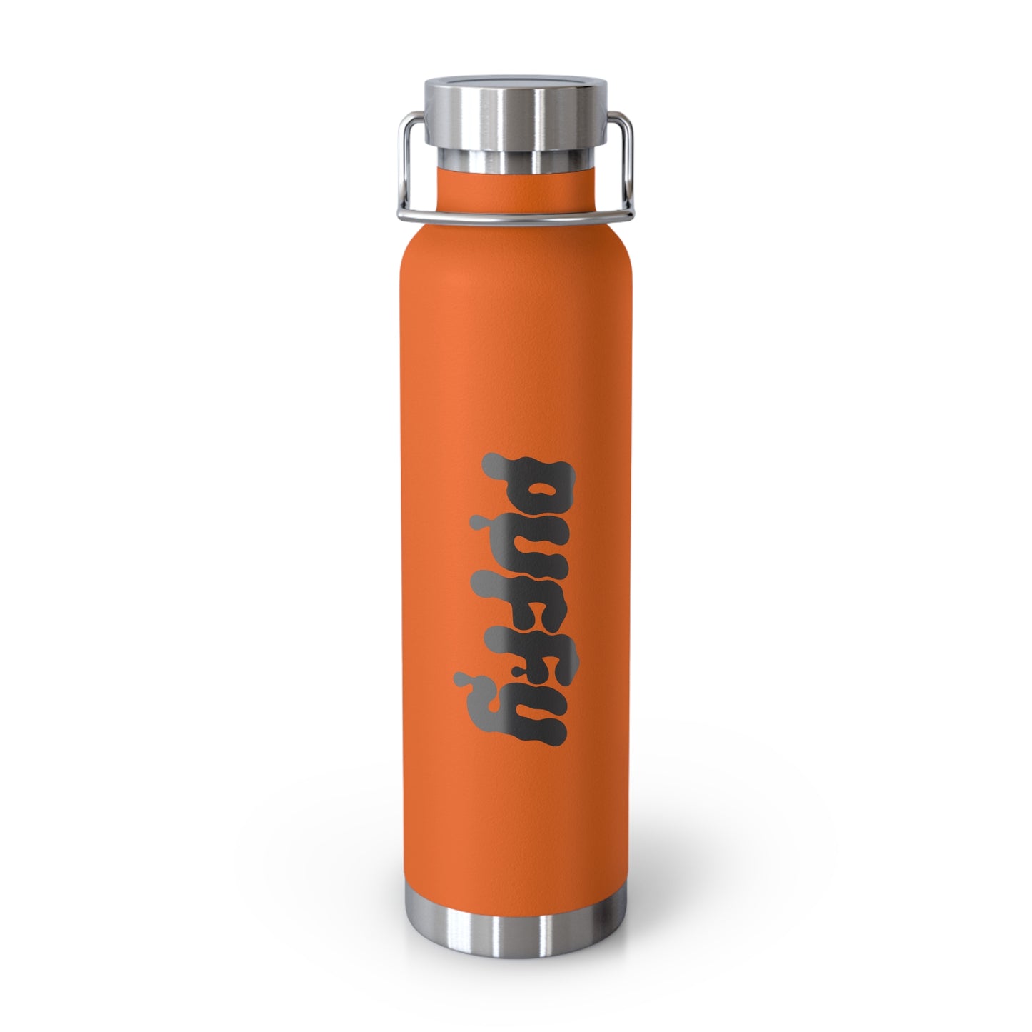 PUFFY Text Logo Copper Vacuum Insulated Bottle, 22oz
