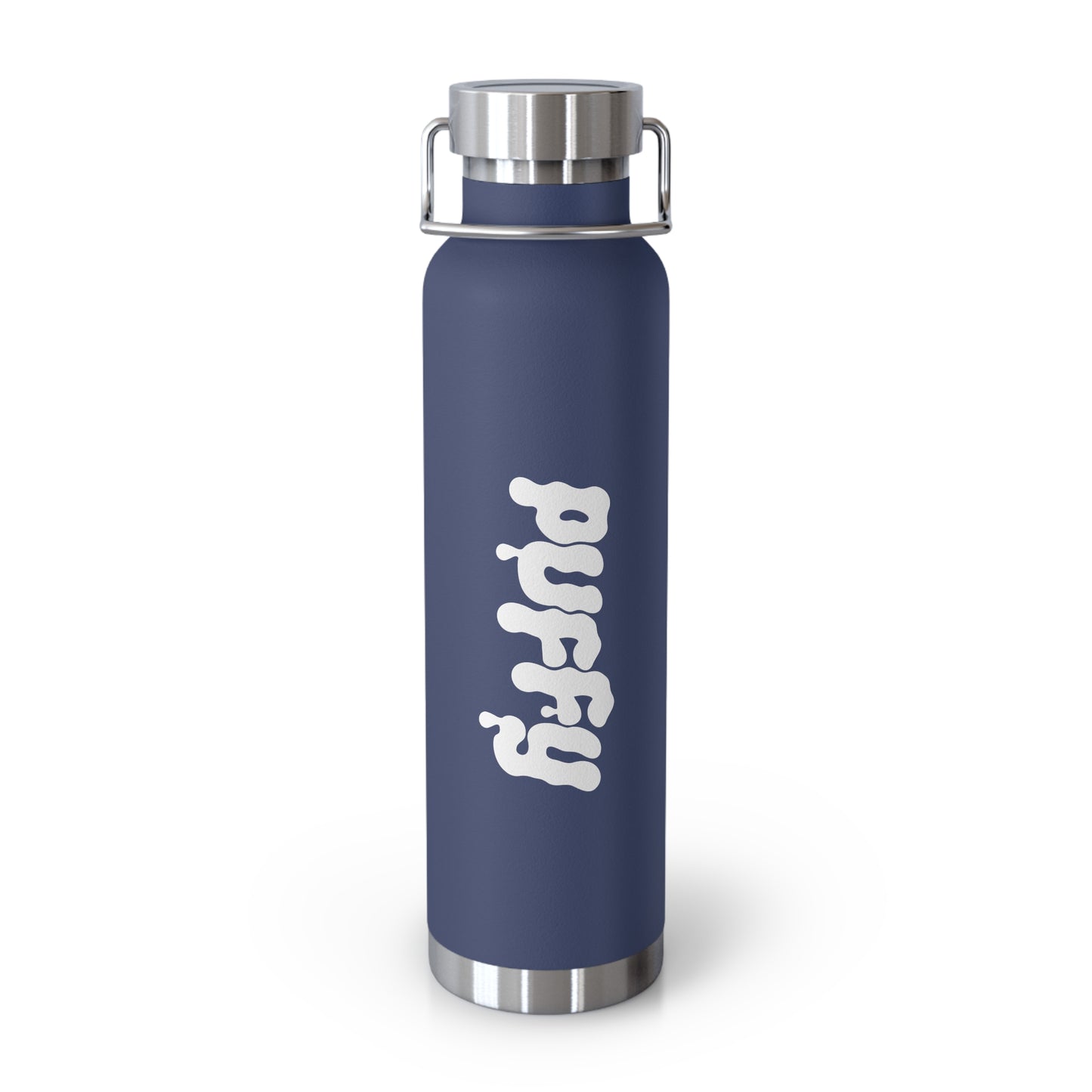 PUFFY Text Logo Copper Vacuum Insulated Bottle, 22oz