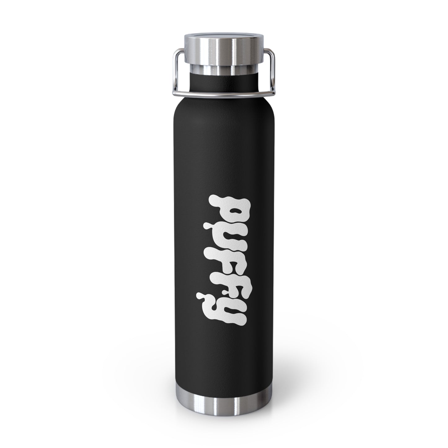 PUFFY Text Logo Copper Vacuum Insulated Bottle, 22oz
