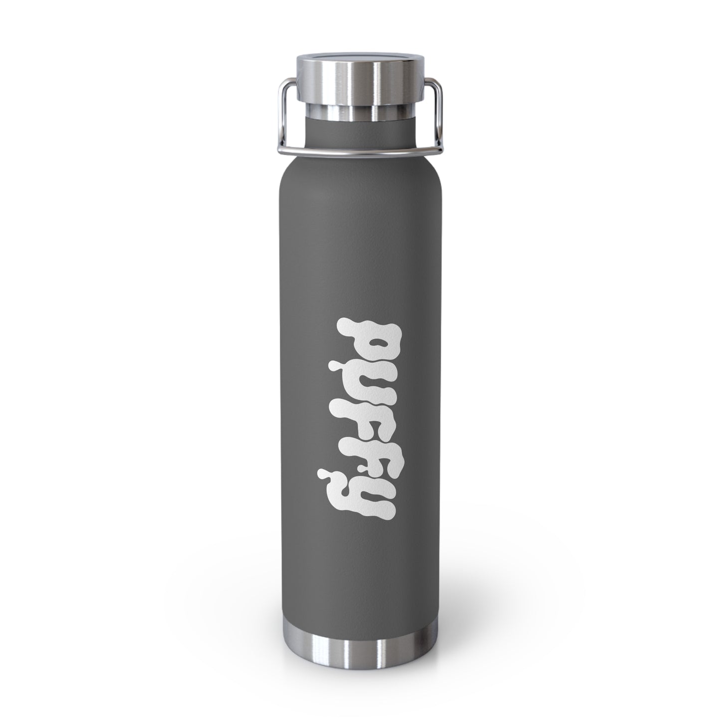 PUFFY Text Logo Copper Vacuum Insulated Bottle, 22oz