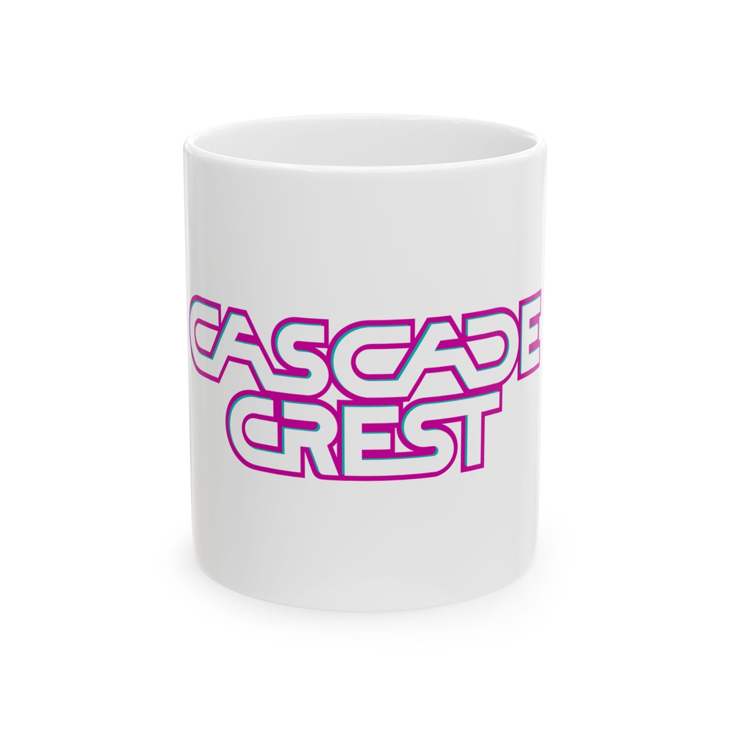 Cascade Crest Ceramic Mug 11oz