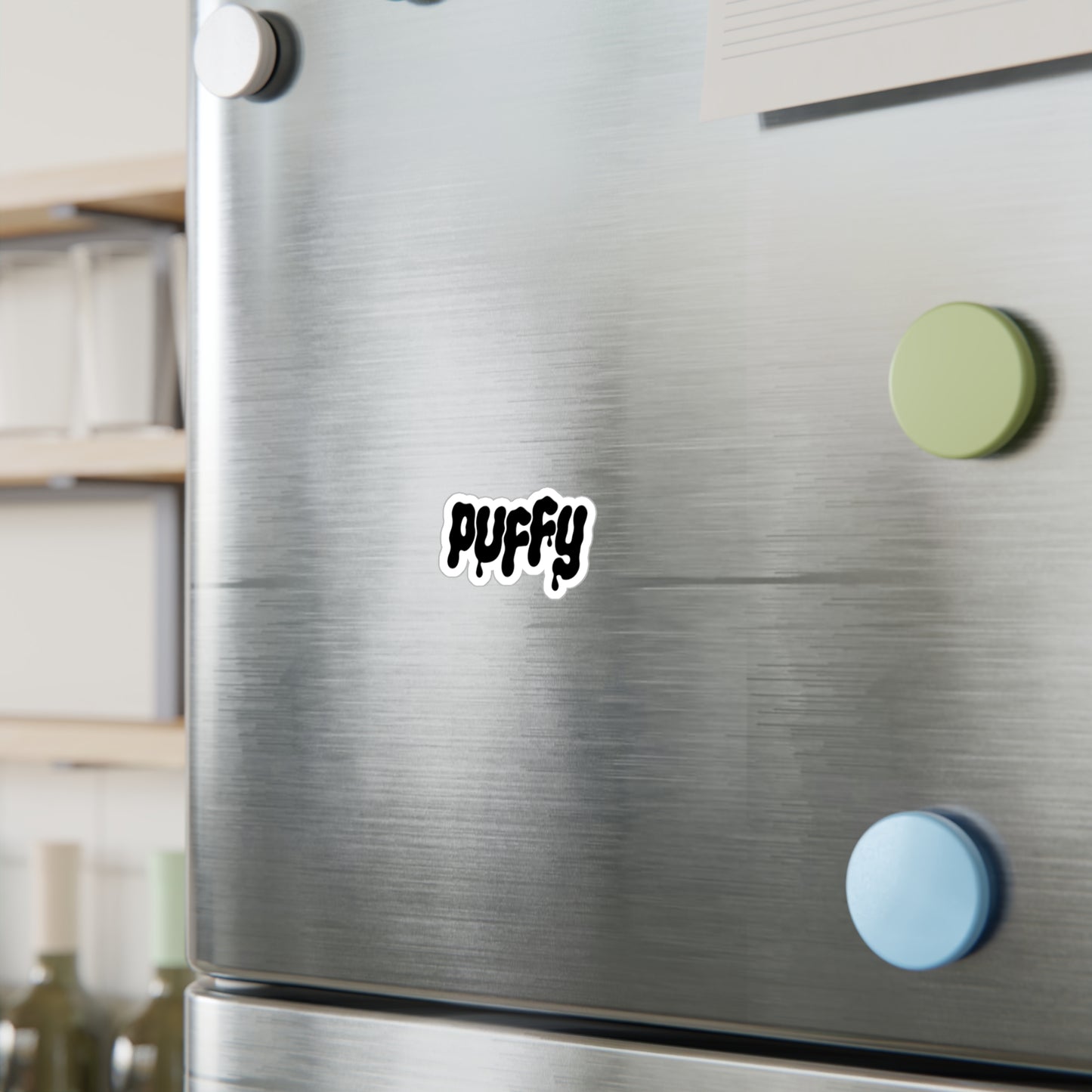 PUFFY Text Logo Sticker