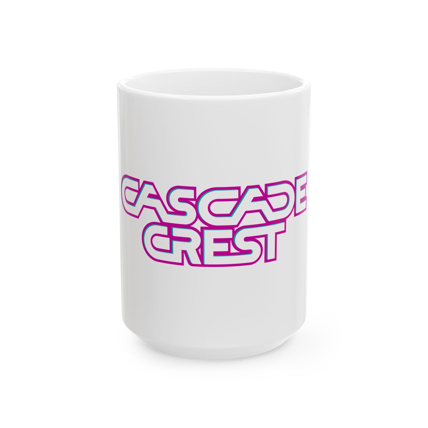 Cascade Crest Ceramic Mug 11oz