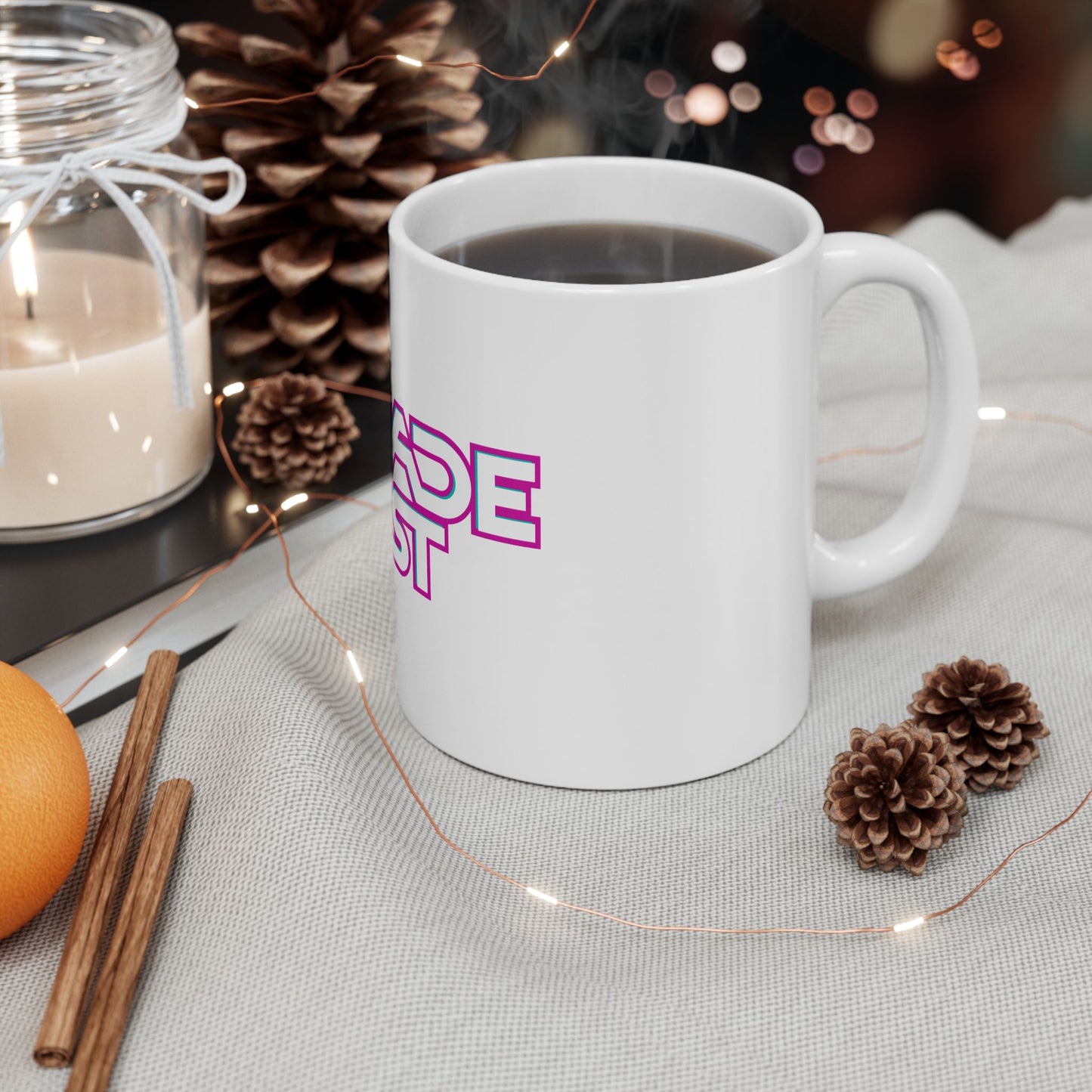 Cascade Crest Ceramic Mug 11oz
