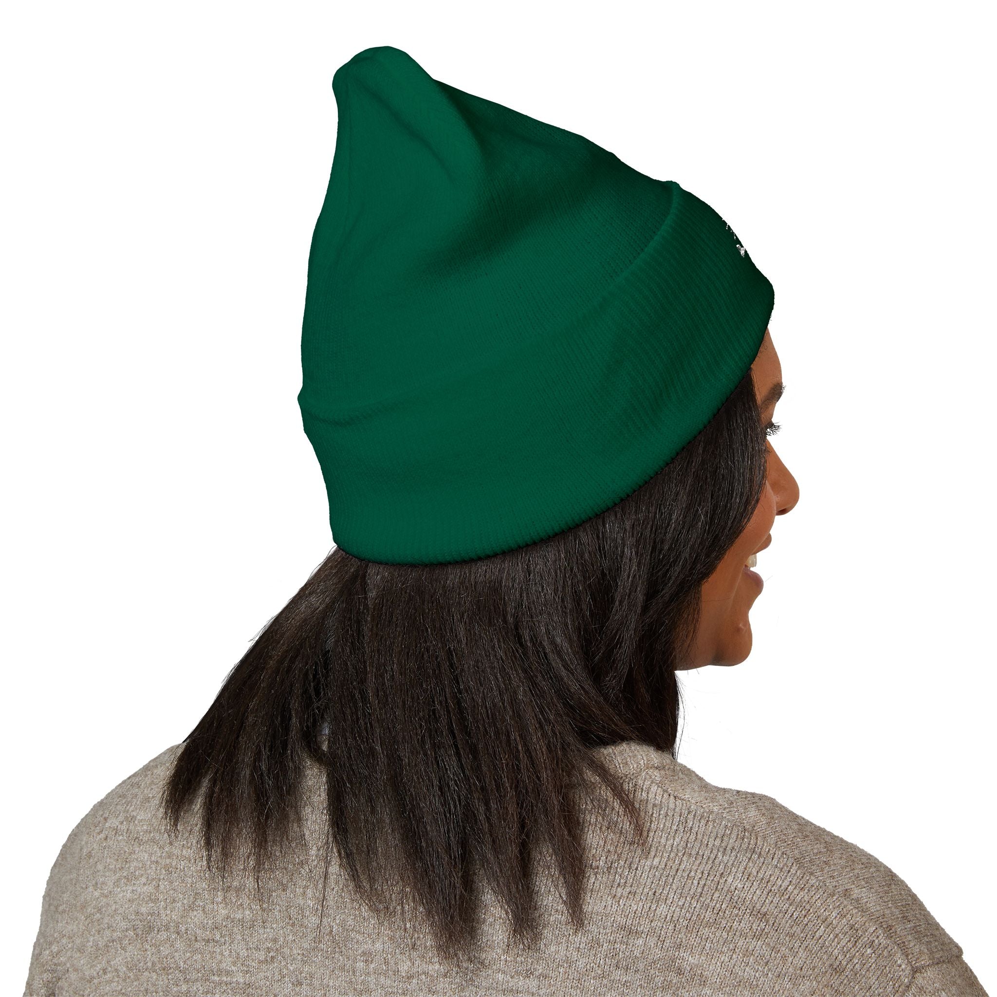 Walden Skull Embroidered Cuffed Beanie