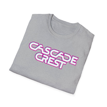 Cascade Crest Text Logo Tee