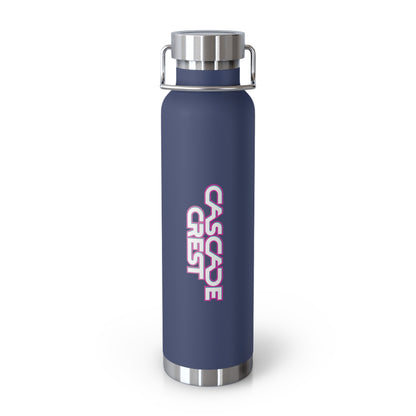 Cascade Crest Copper Vacuum Insulated Bottle, 22oz
