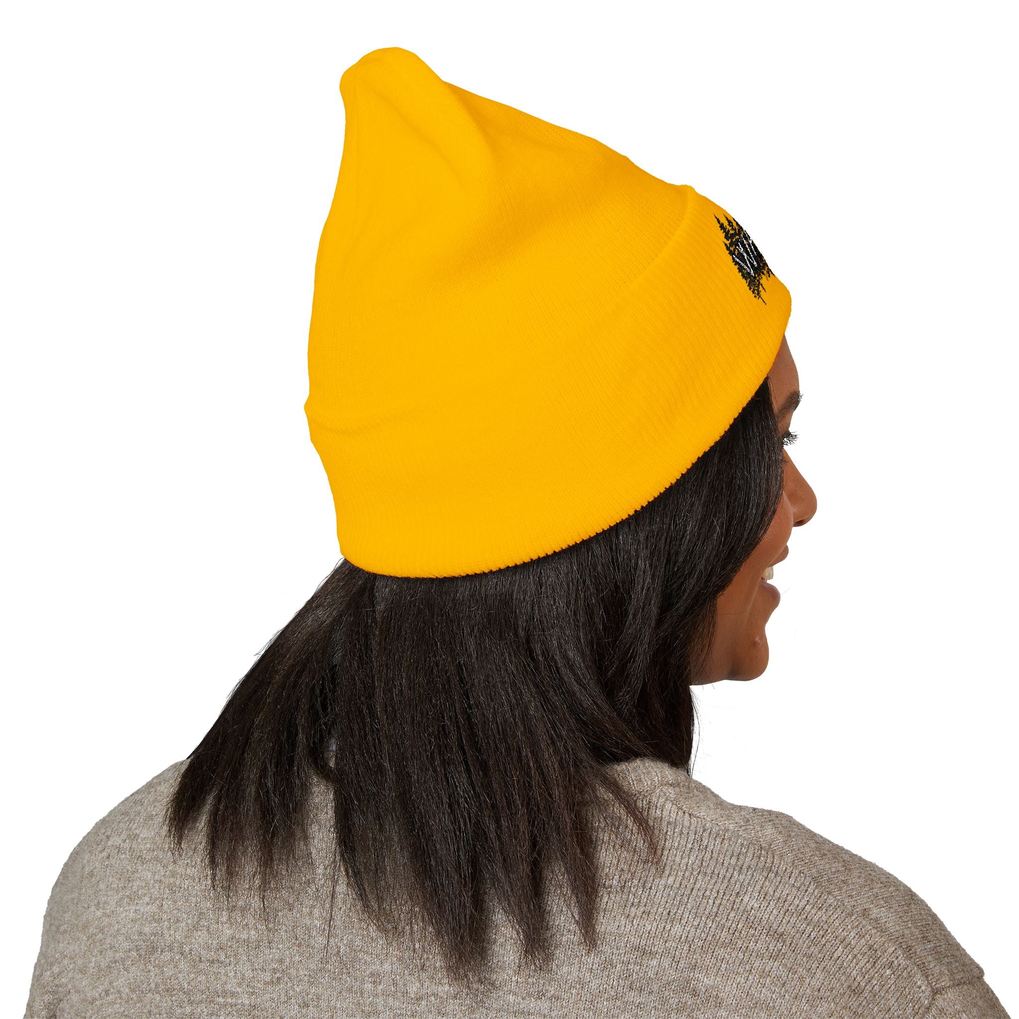 Walden Forest Embroidered Cuffed Beanie