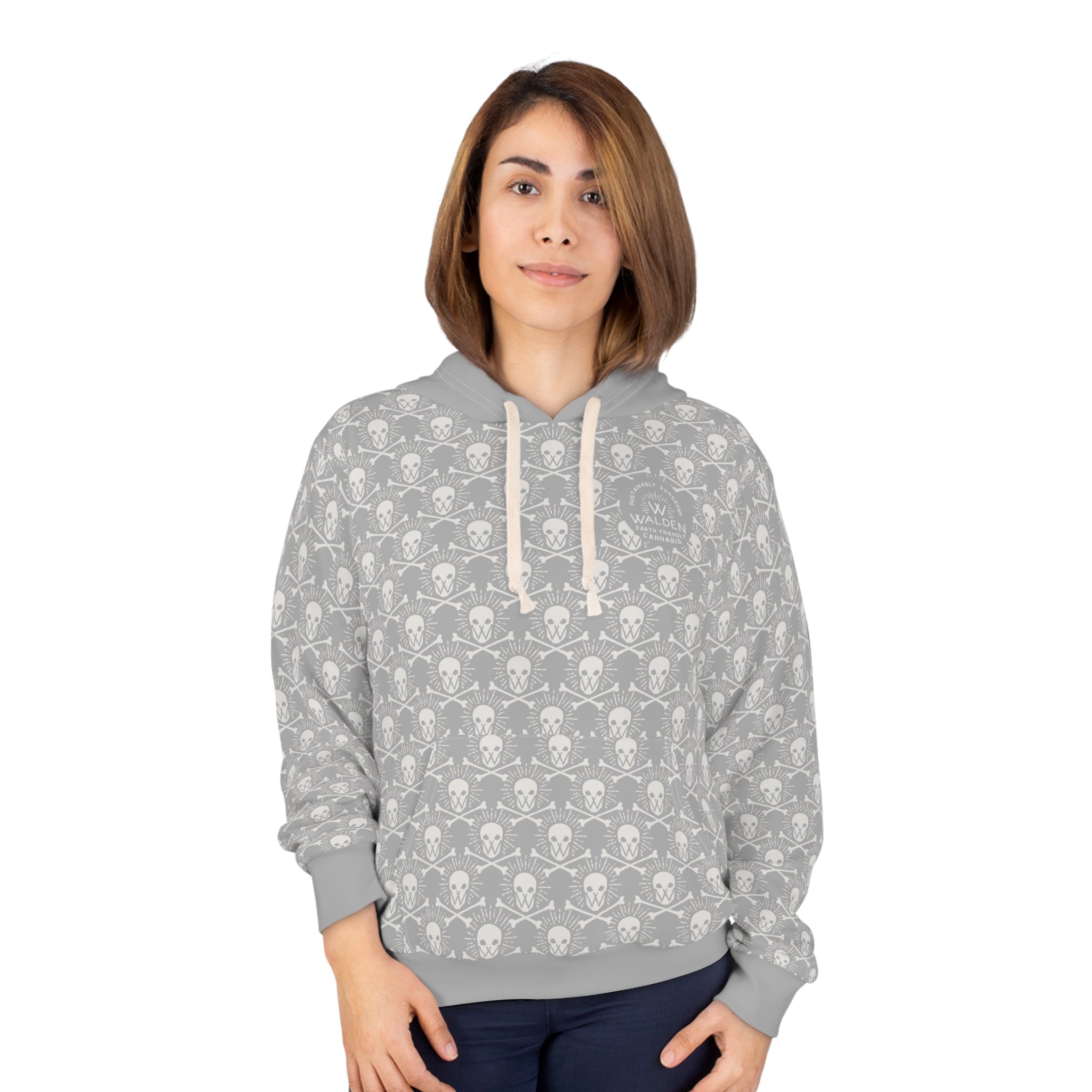 Walden Skull & Crossbones Print Hoodie