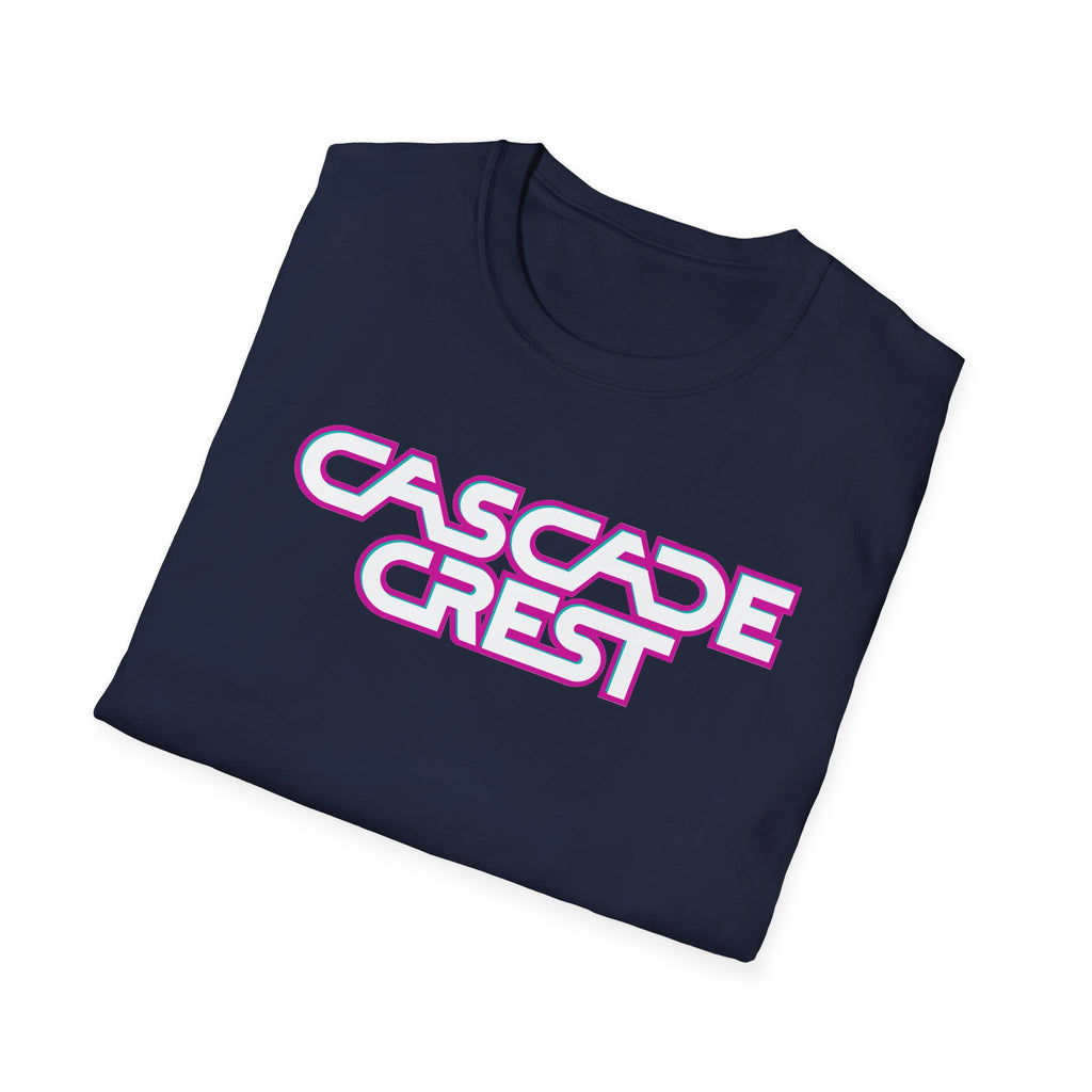 Cascade Crest Text Logo Tee