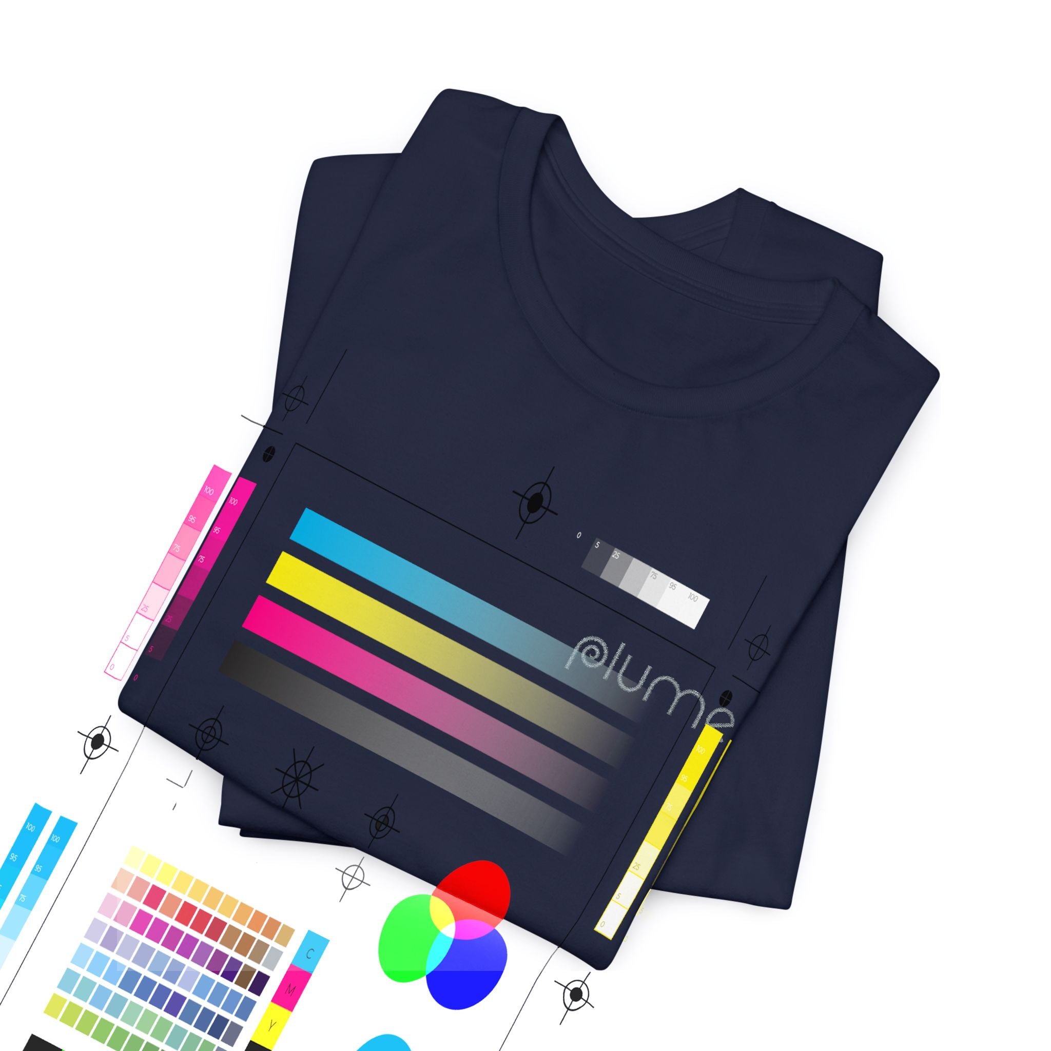 Plume Logo Embroidered Tee