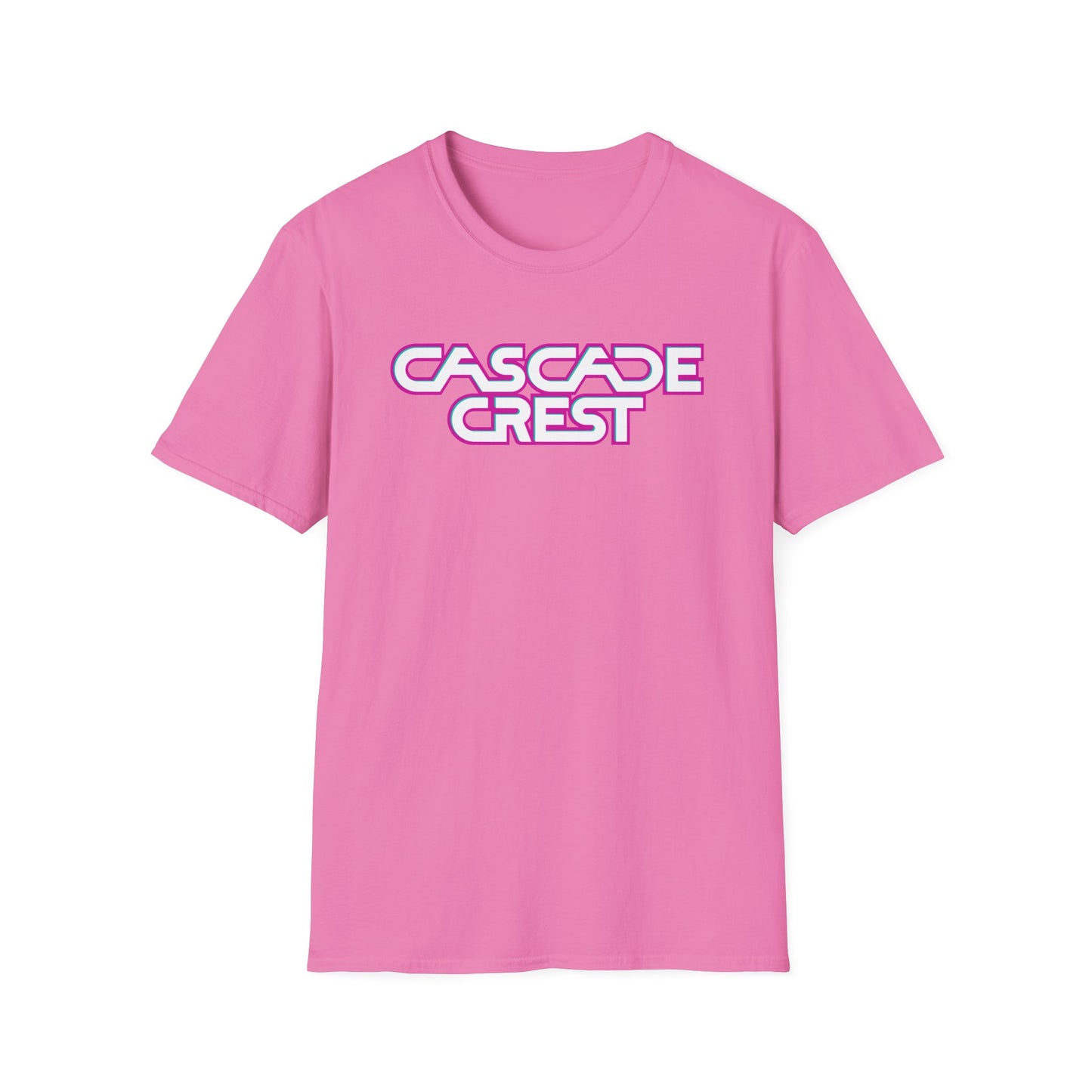 Cascade Crest Text Logo Tee