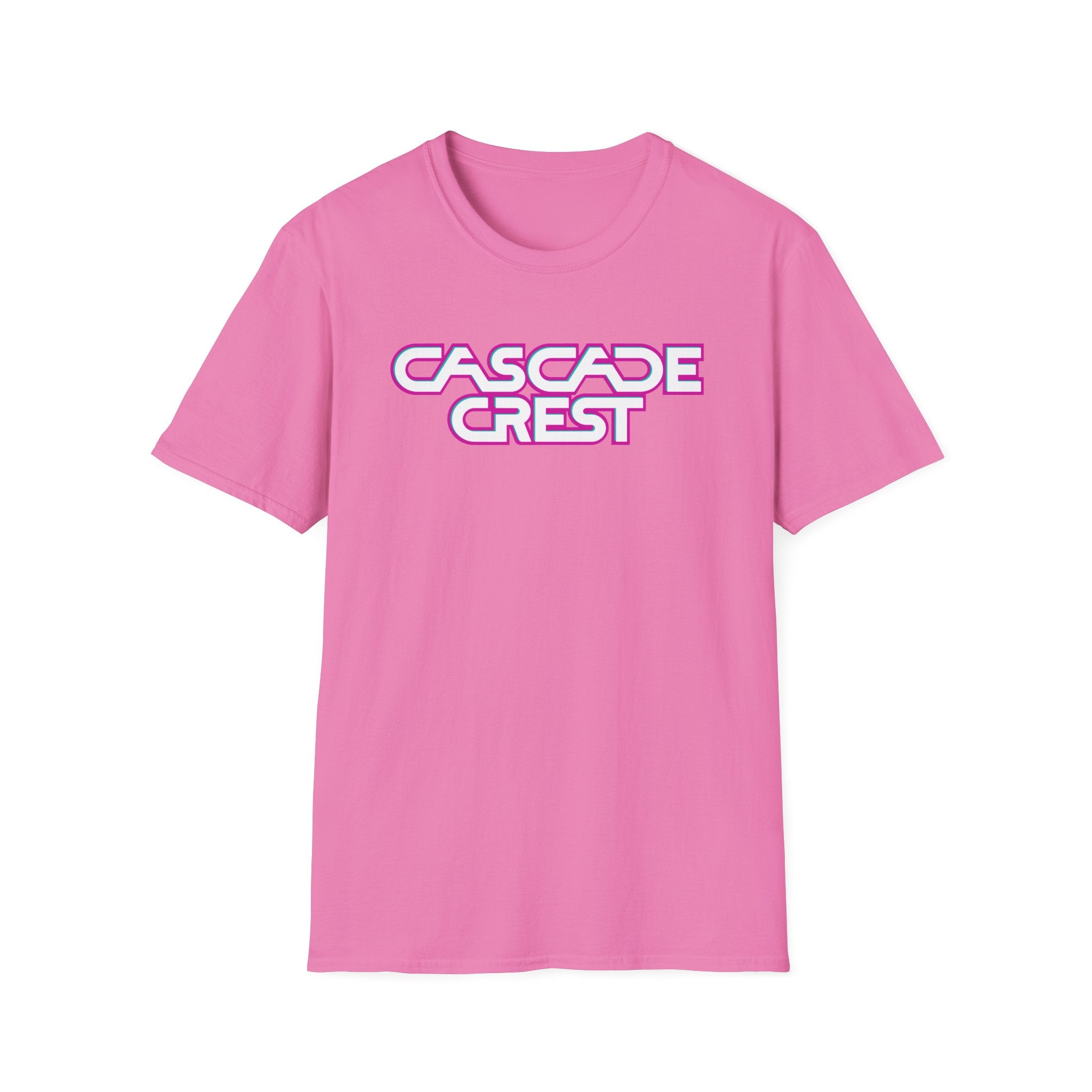 Cascade Crest Text Logo Tee