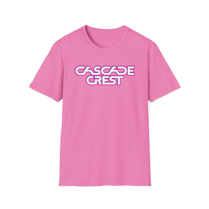 Cascade Crest Text Logo Tee