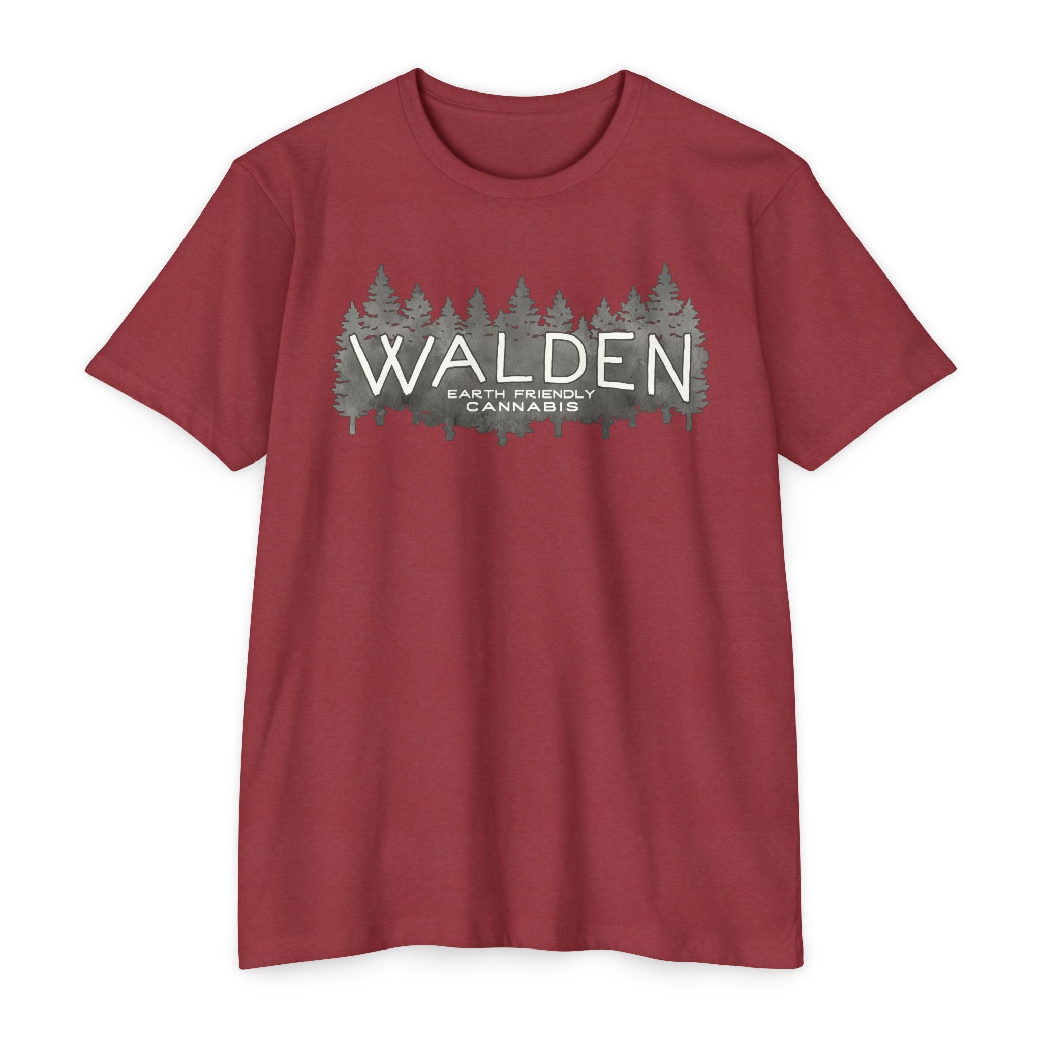 Walden Forest T-Shirt – Nature Graphic Tee with 'Walden' Text