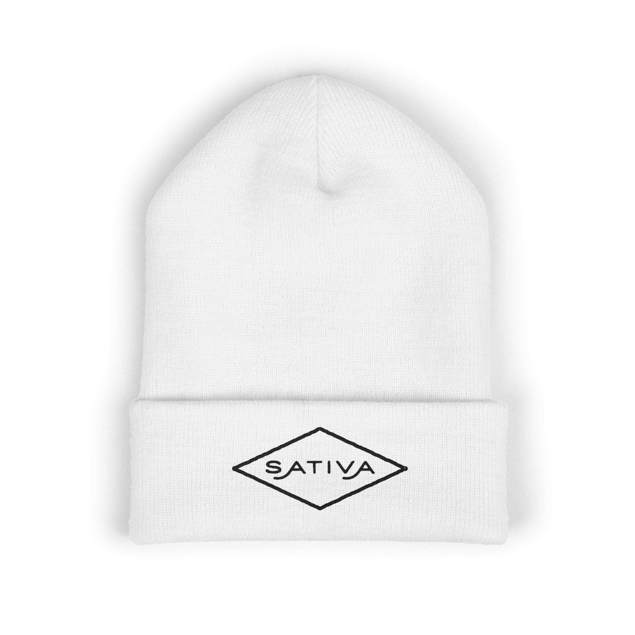 Sativa Embroidered Classic Cuffed Beanie