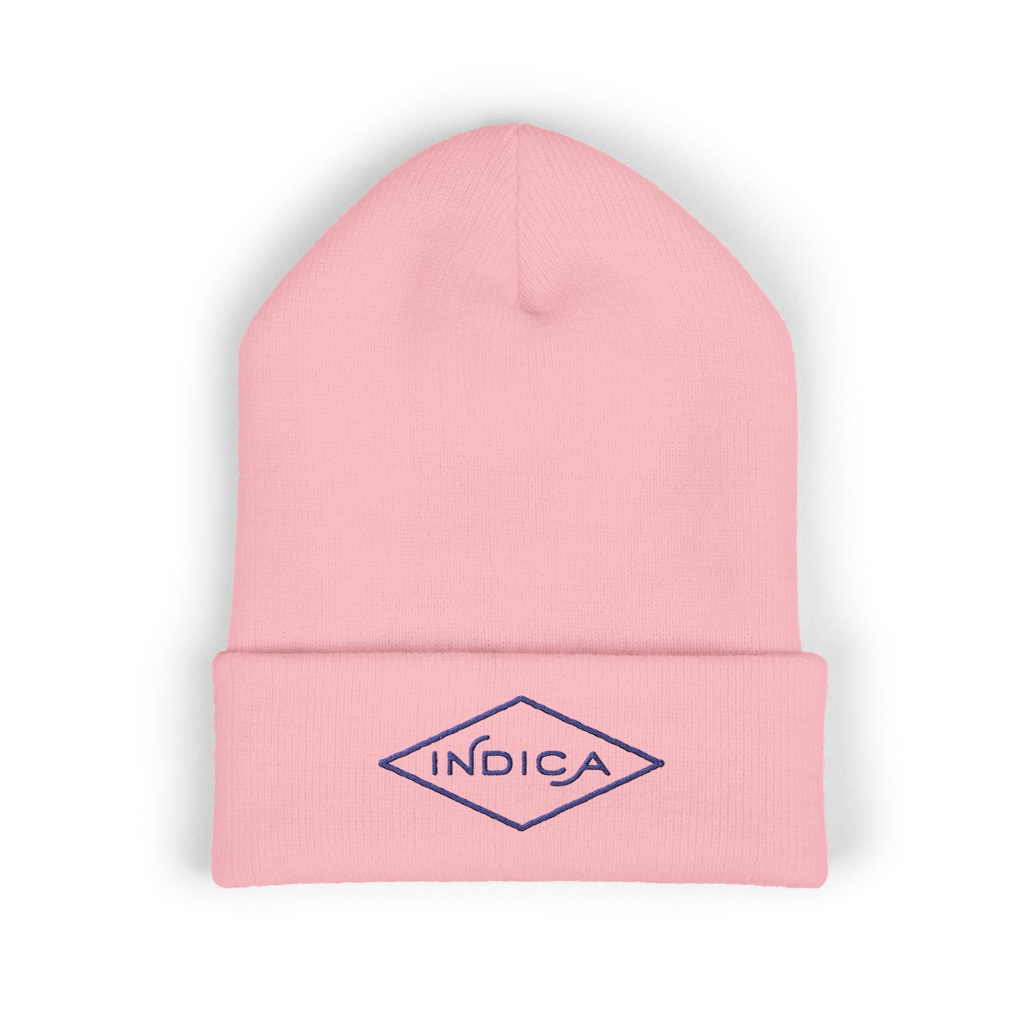 Indica Embroidered Cuffed Beanie