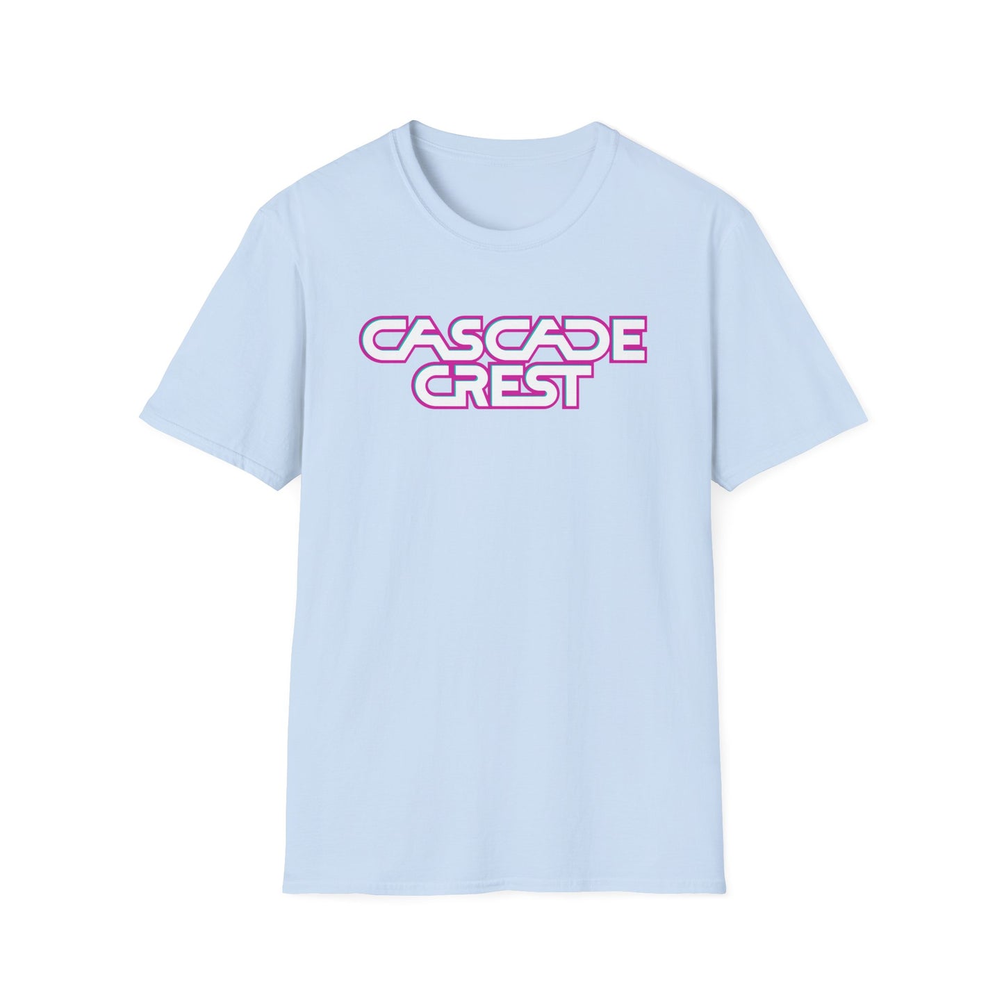 Cascade Crest Text Logo Tee