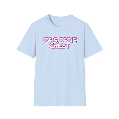 Cascade Crest Text Logo Tee