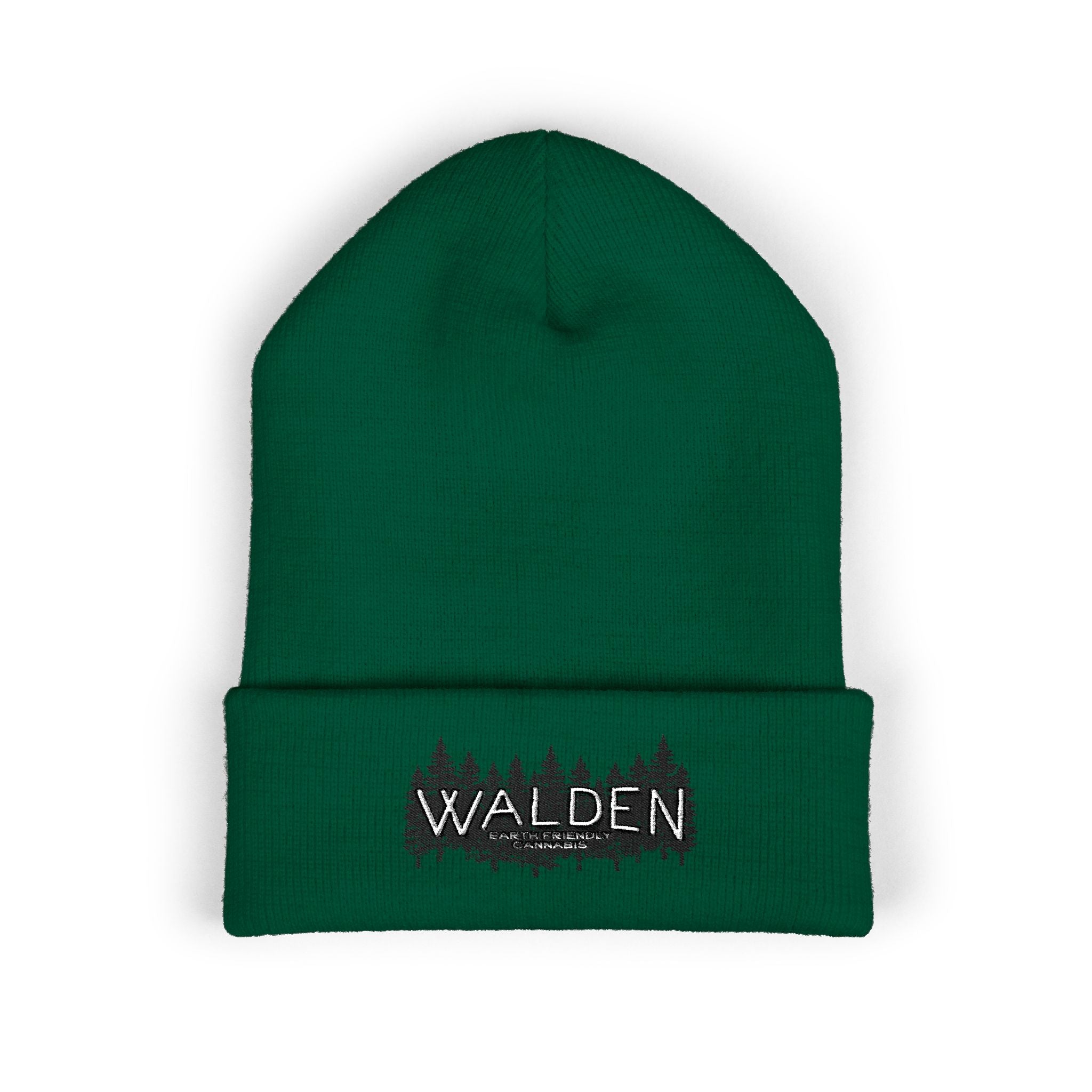 Walden Forest Embroidered Cuffed Beanie