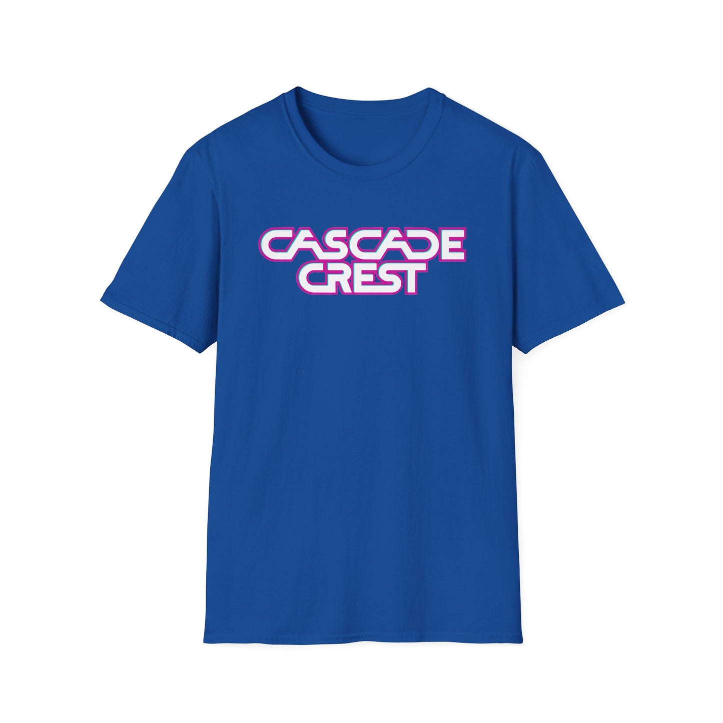 Cascade Crest Text Logo Tee