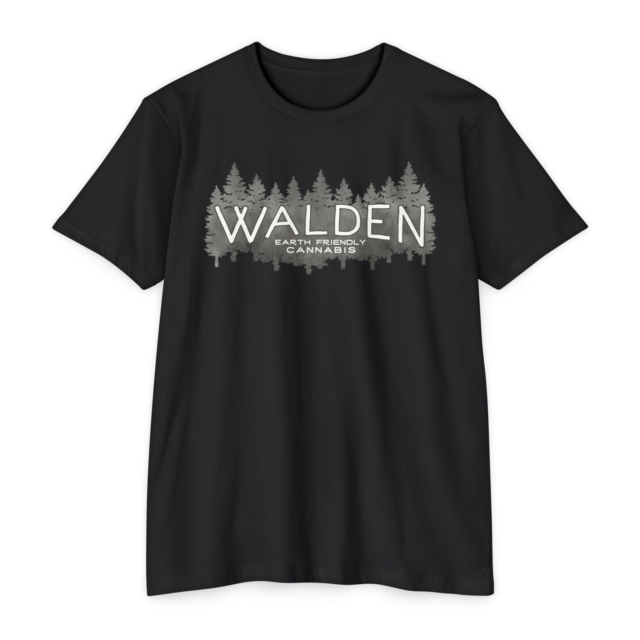 Walden Forest T-Shirt – Nature Graphic Tee with 'Walden' Text