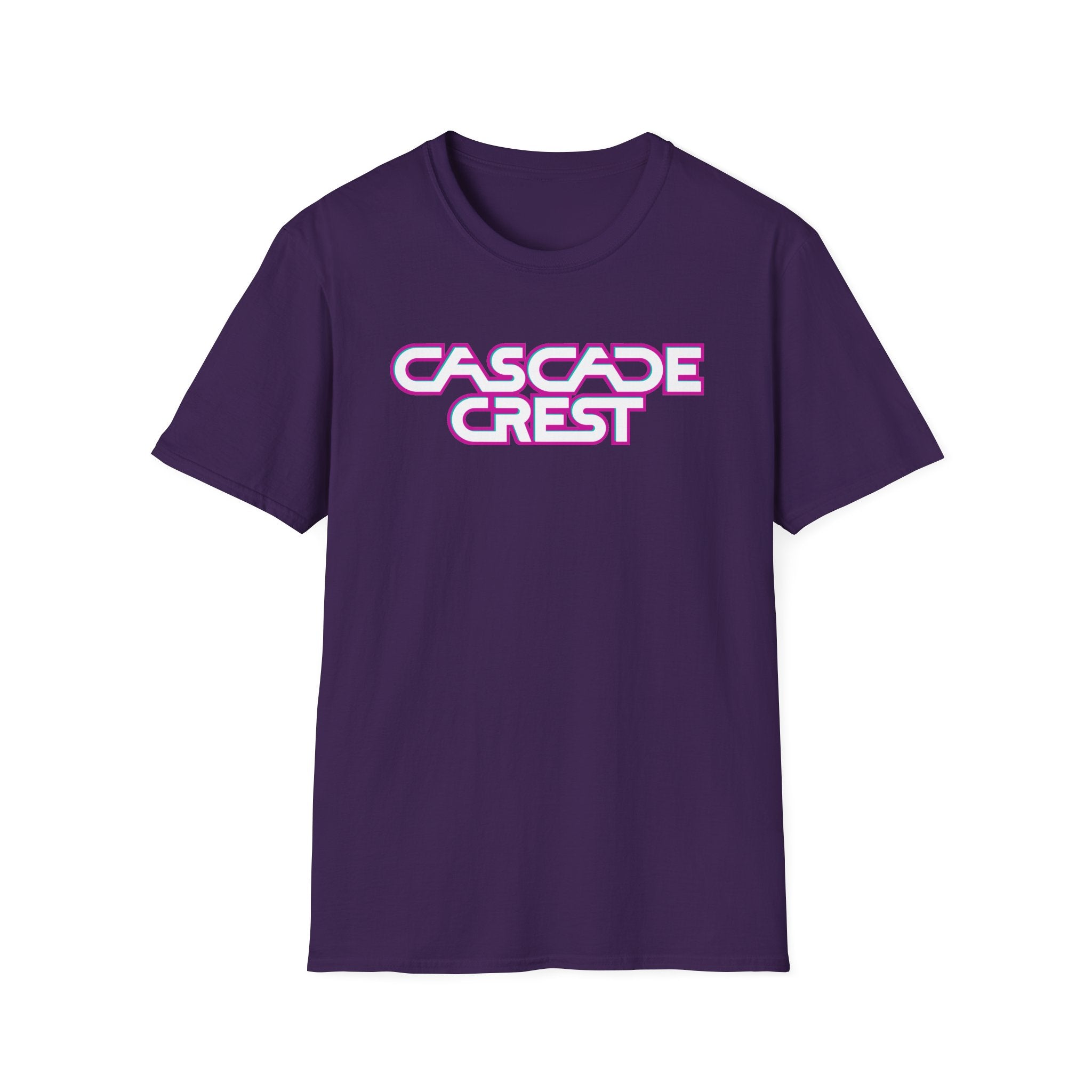 Cascade Crest Text Logo Tee