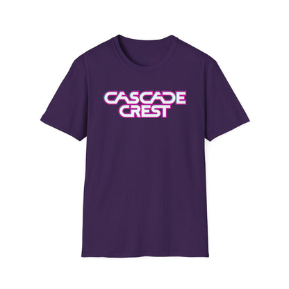 Cascade Crest Text Logo Tee