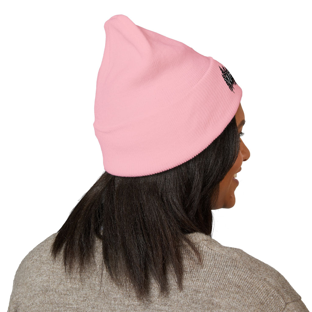 Walden Forest Embroidered Cuffed Beanie