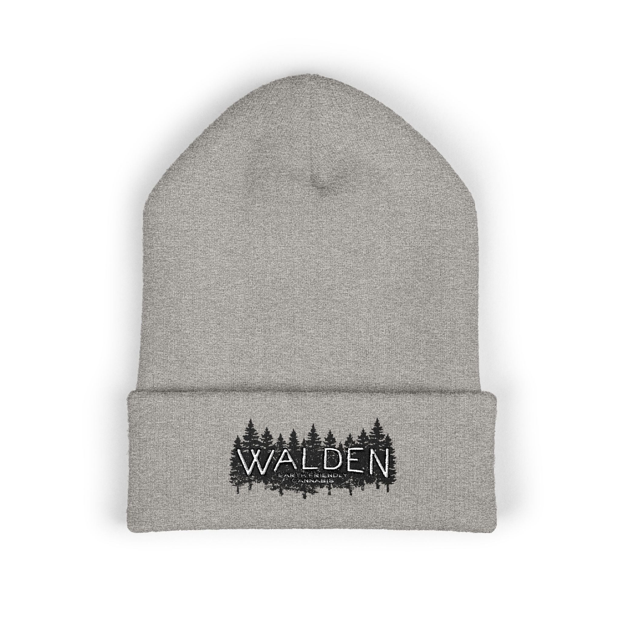 Walden Forest Embroidered Cuffed Beanie