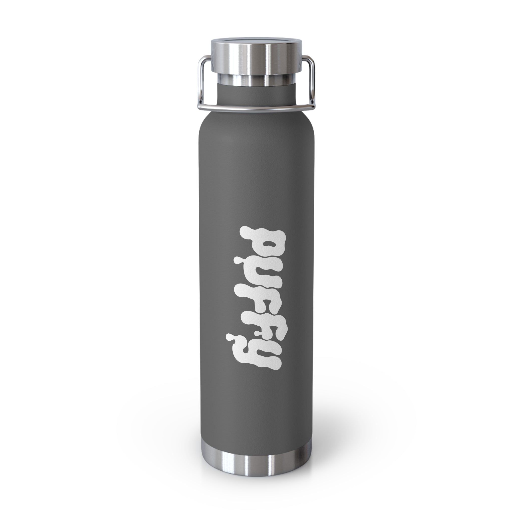 PUFFY Text Logo Copper Vacuum Insulated Bottle, 22oz
