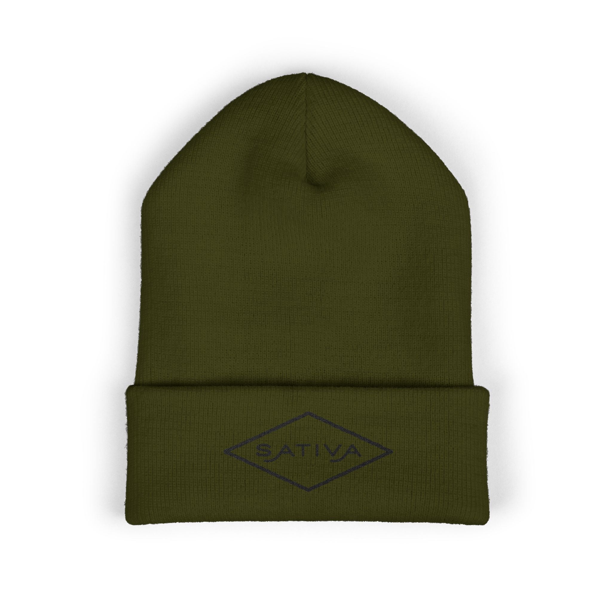 Sativa Embroidered Classic Cuffed Beanie