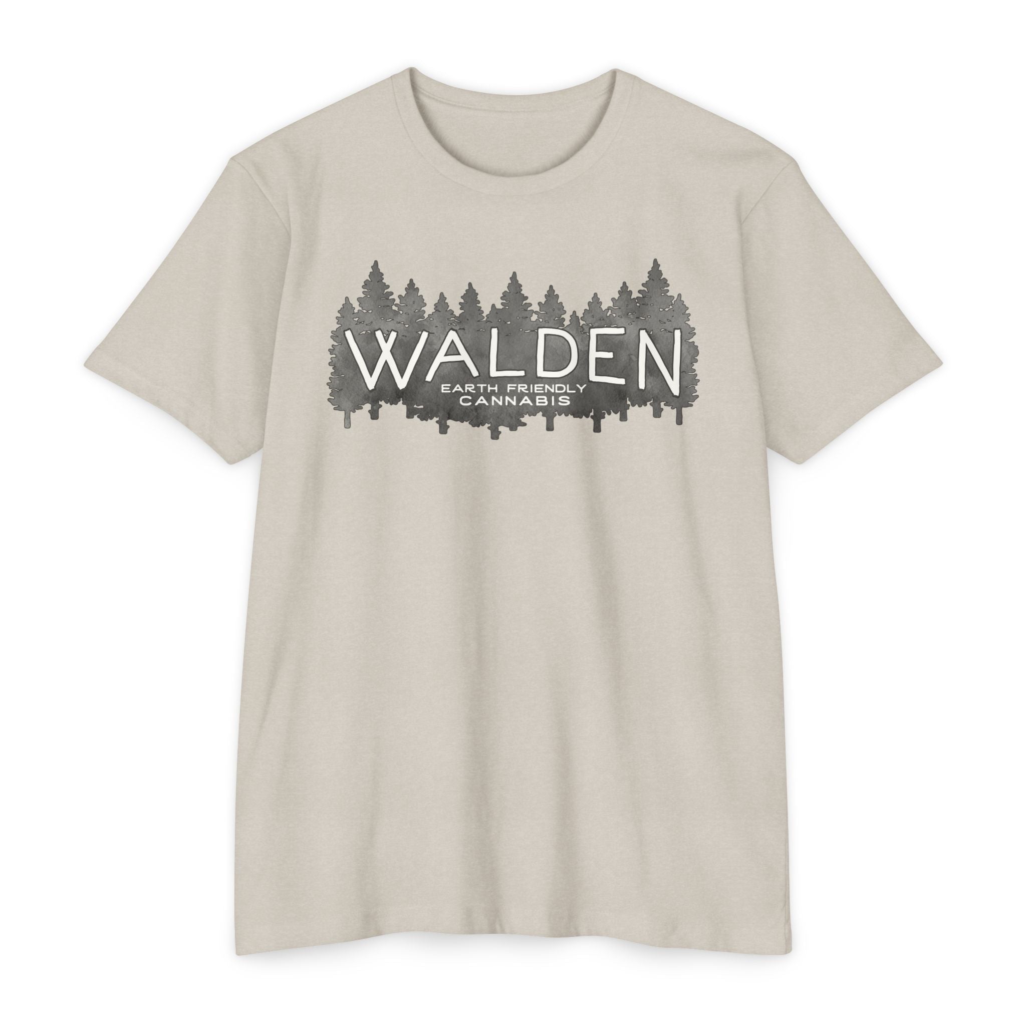 Walden Forest T-Shirt – Nature Graphic Tee with 'Walden' Text