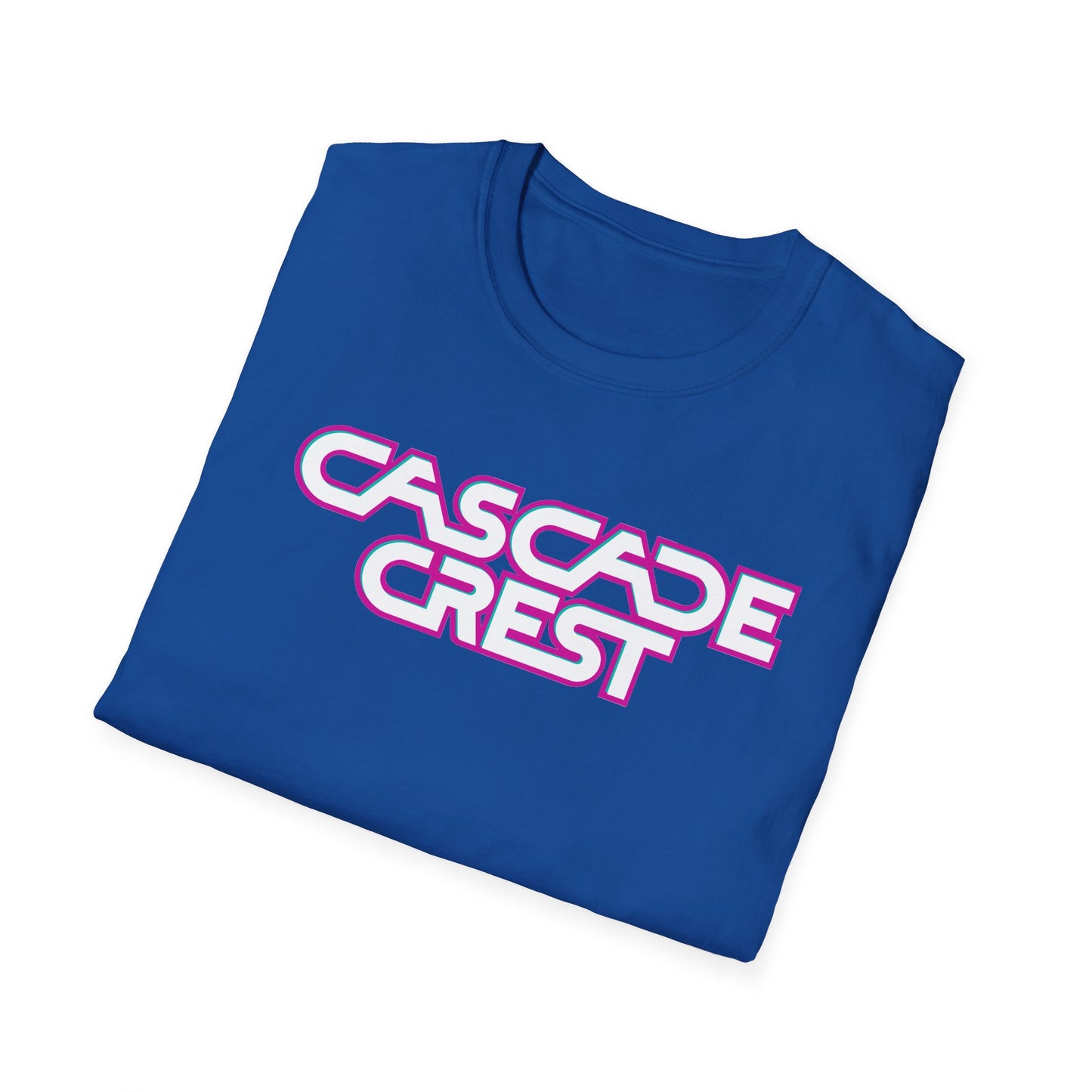 Cascade Crest Text Logo Tee