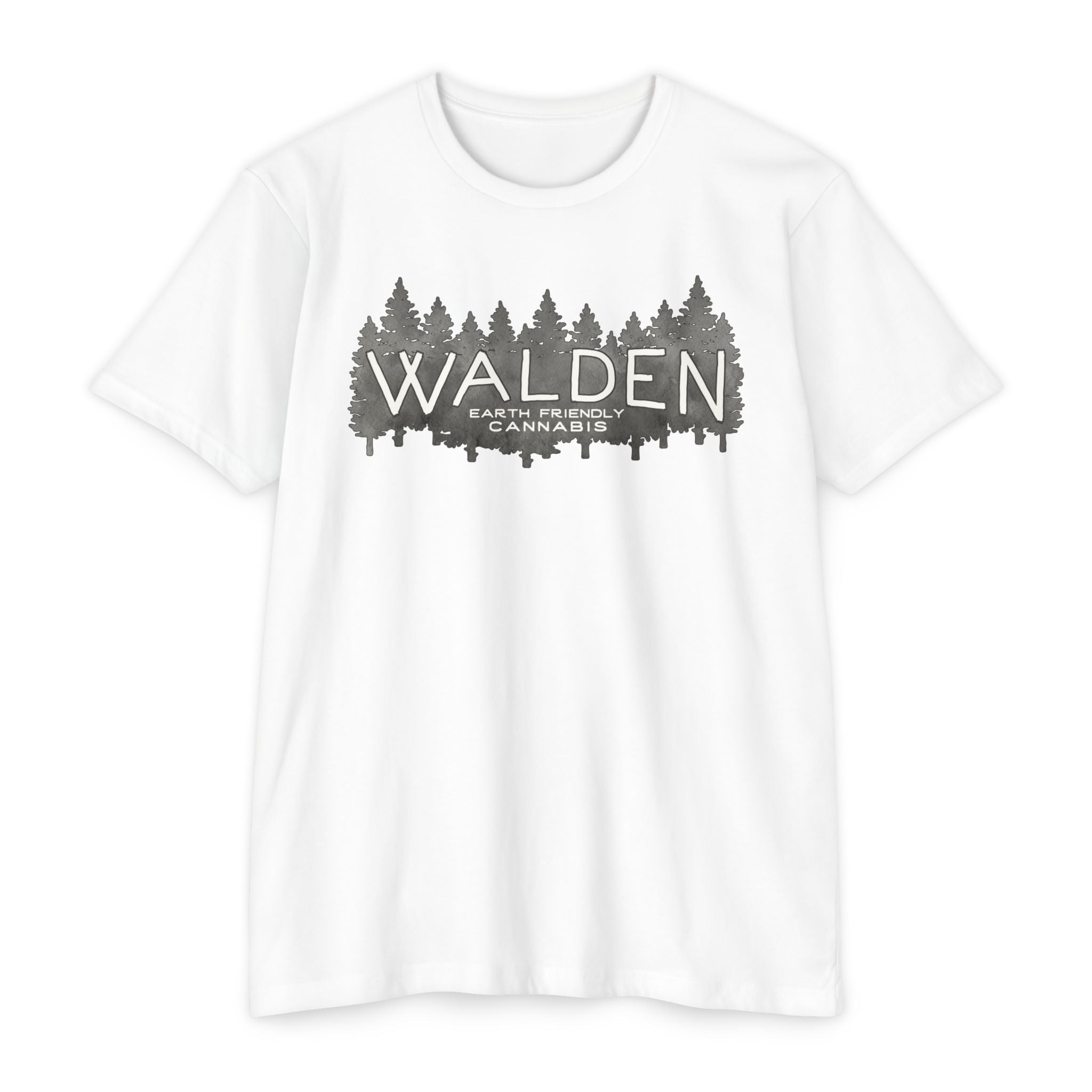 Walden Forest T-Shirt – Nature Graphic Tee with 'Walden' Text