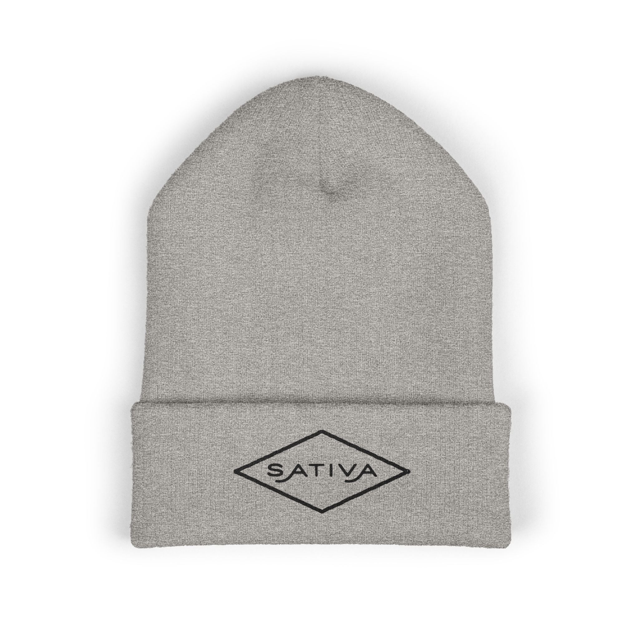 Sativa Embroidered Classic Cuffed Beanie
