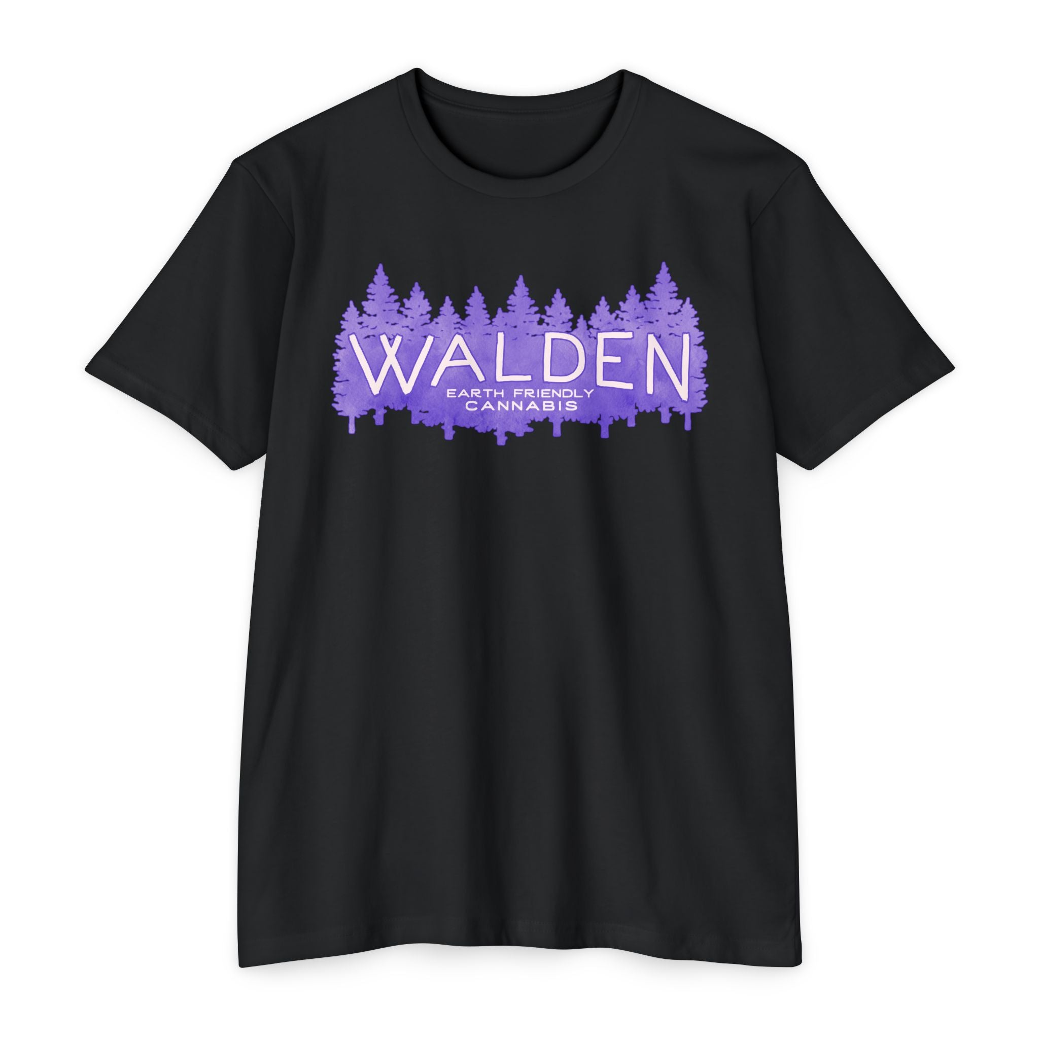 Walden Forest Cannabis T-Shirt — Retro Nature Graphic Tee
