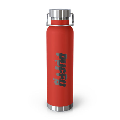 PUFFY Text Logo Copper Vacuum Insulated Bottle, 22oz