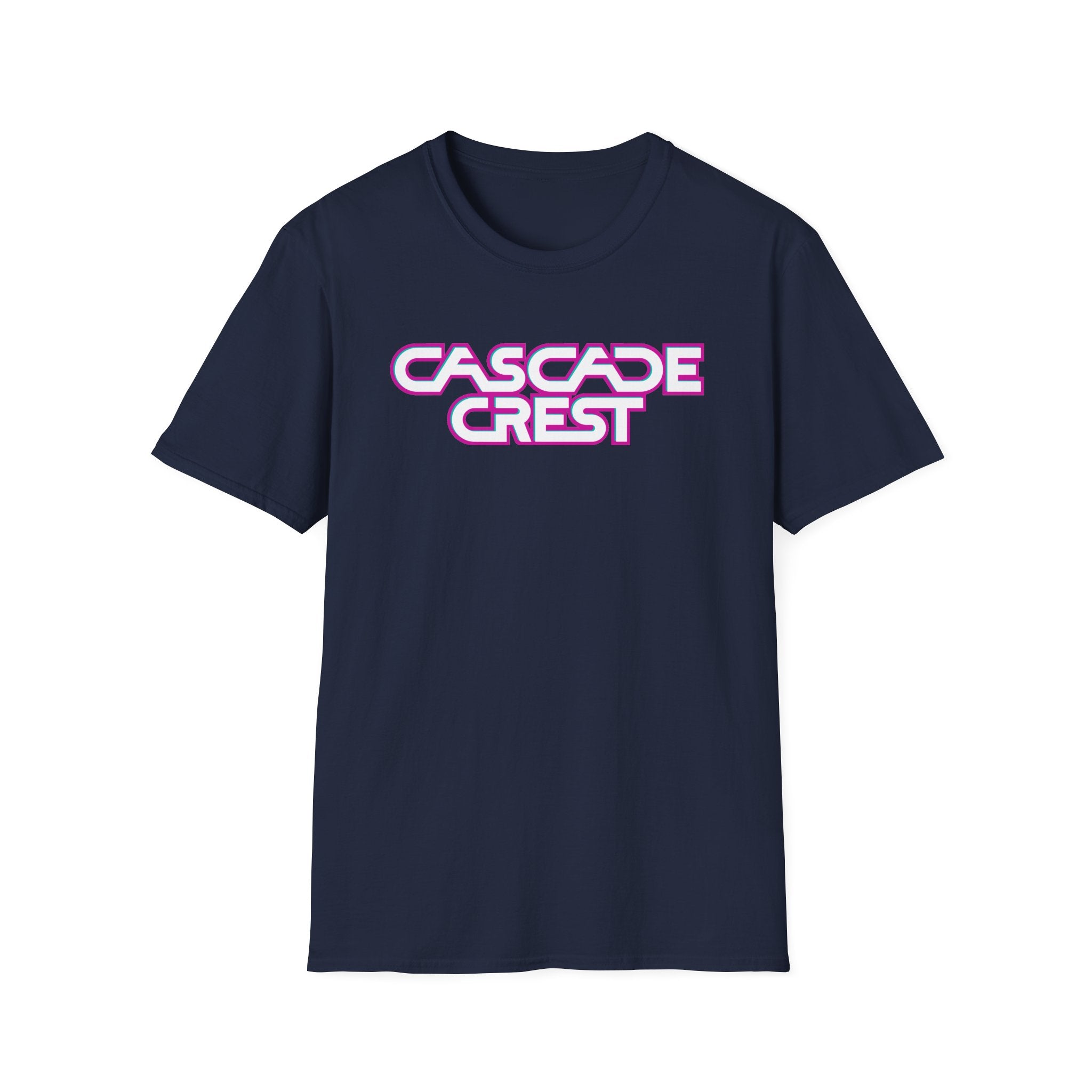 Cascade Crest Text Logo Tee