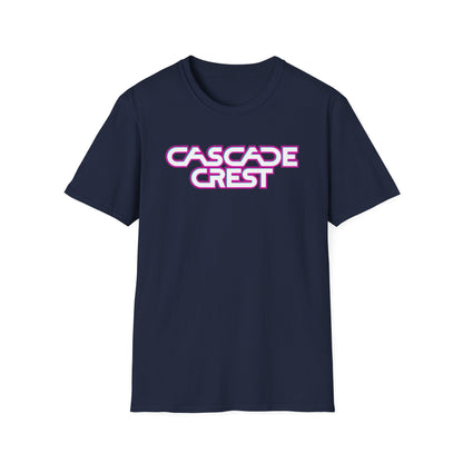 Cascade Crest Text Logo Tee
