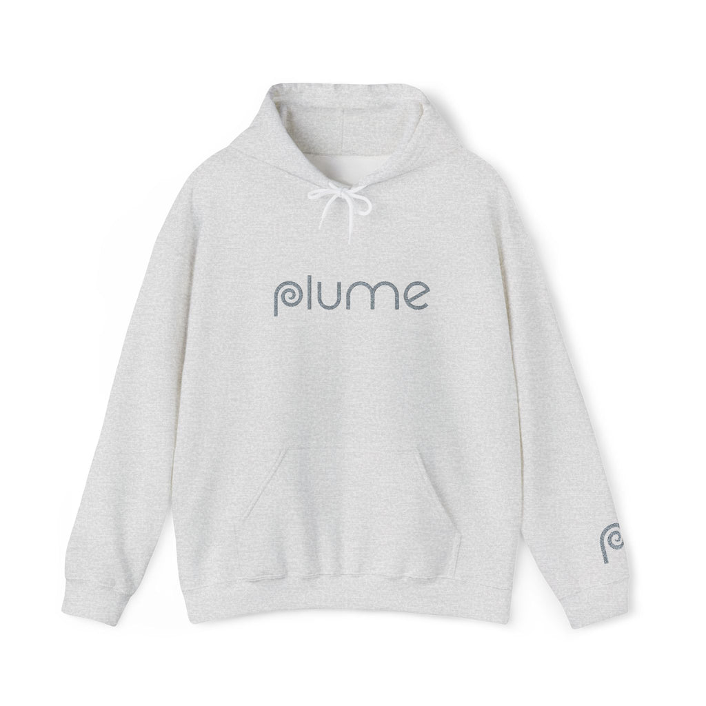 Plume Embroidered Logo Hoodie