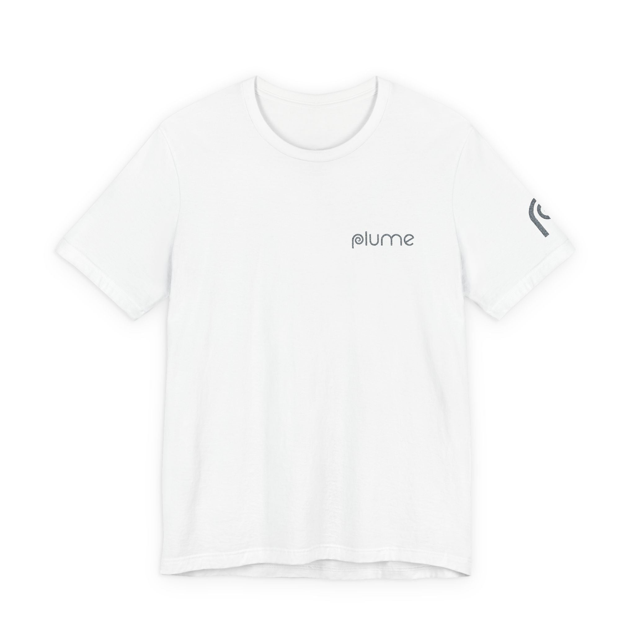 Plume Logo Embroidered Tee