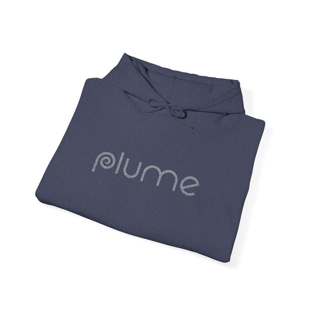 Plume Embroidered Logo Hoodie