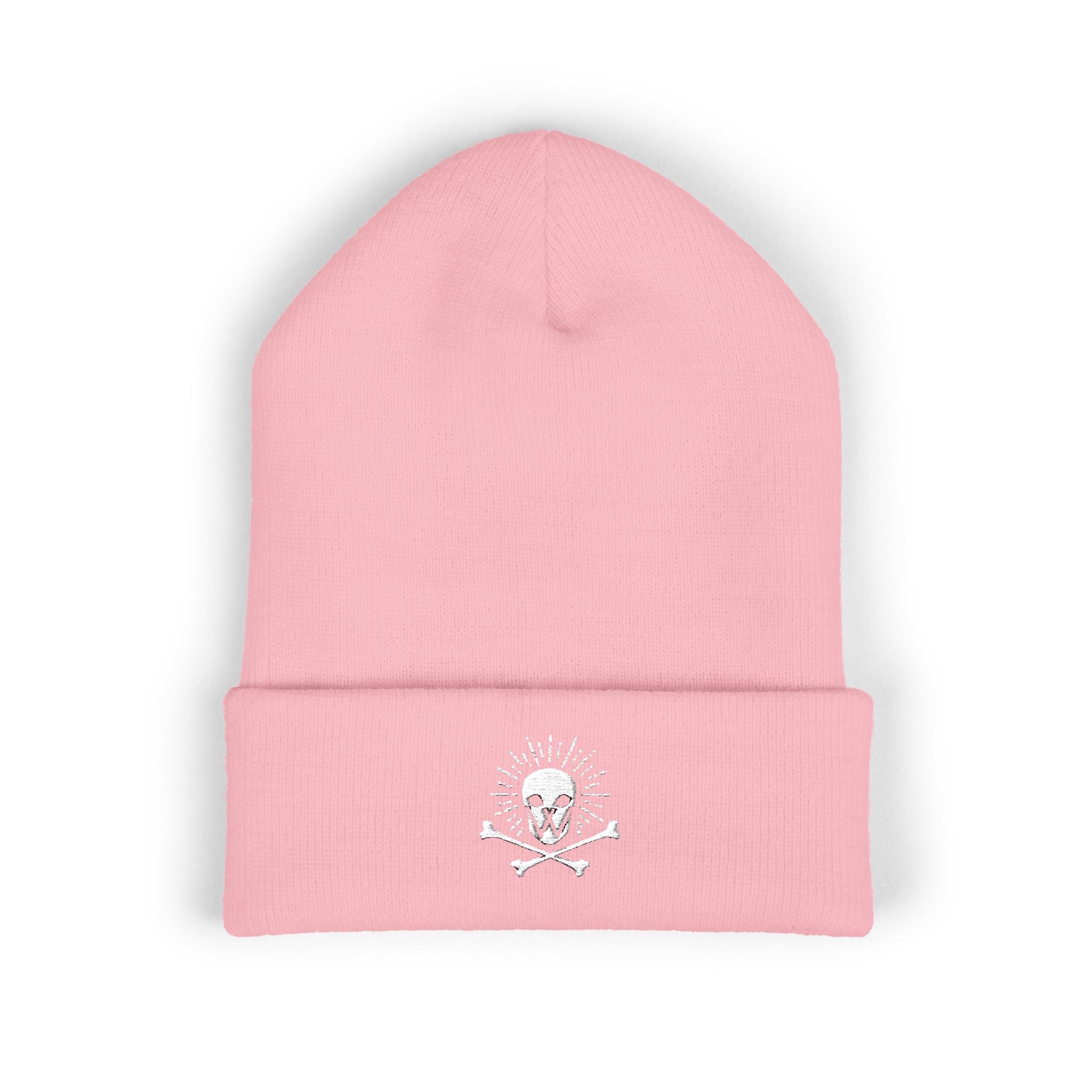 Walden Skull Embroidered Cuffed Beanie