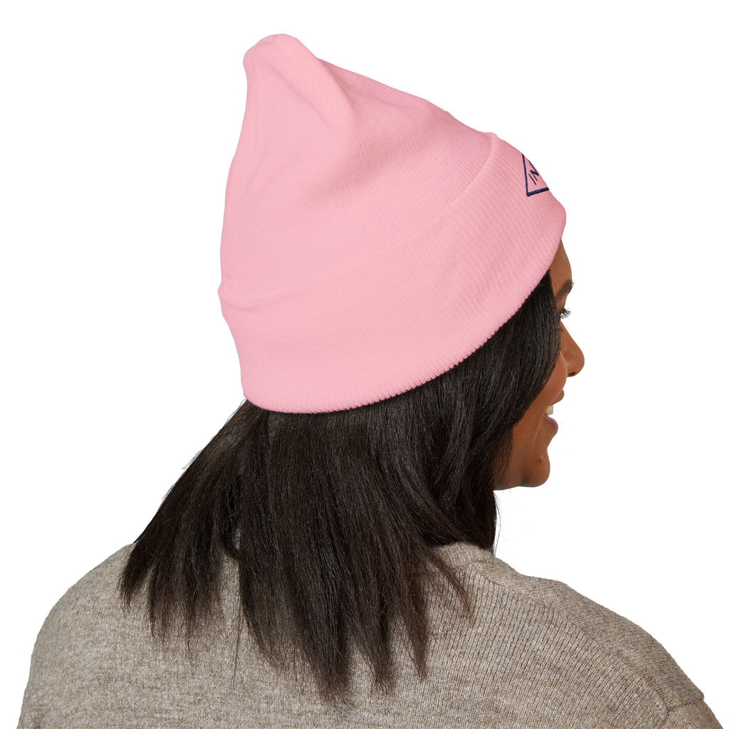 Indica Embroidered Cuffed Beanie