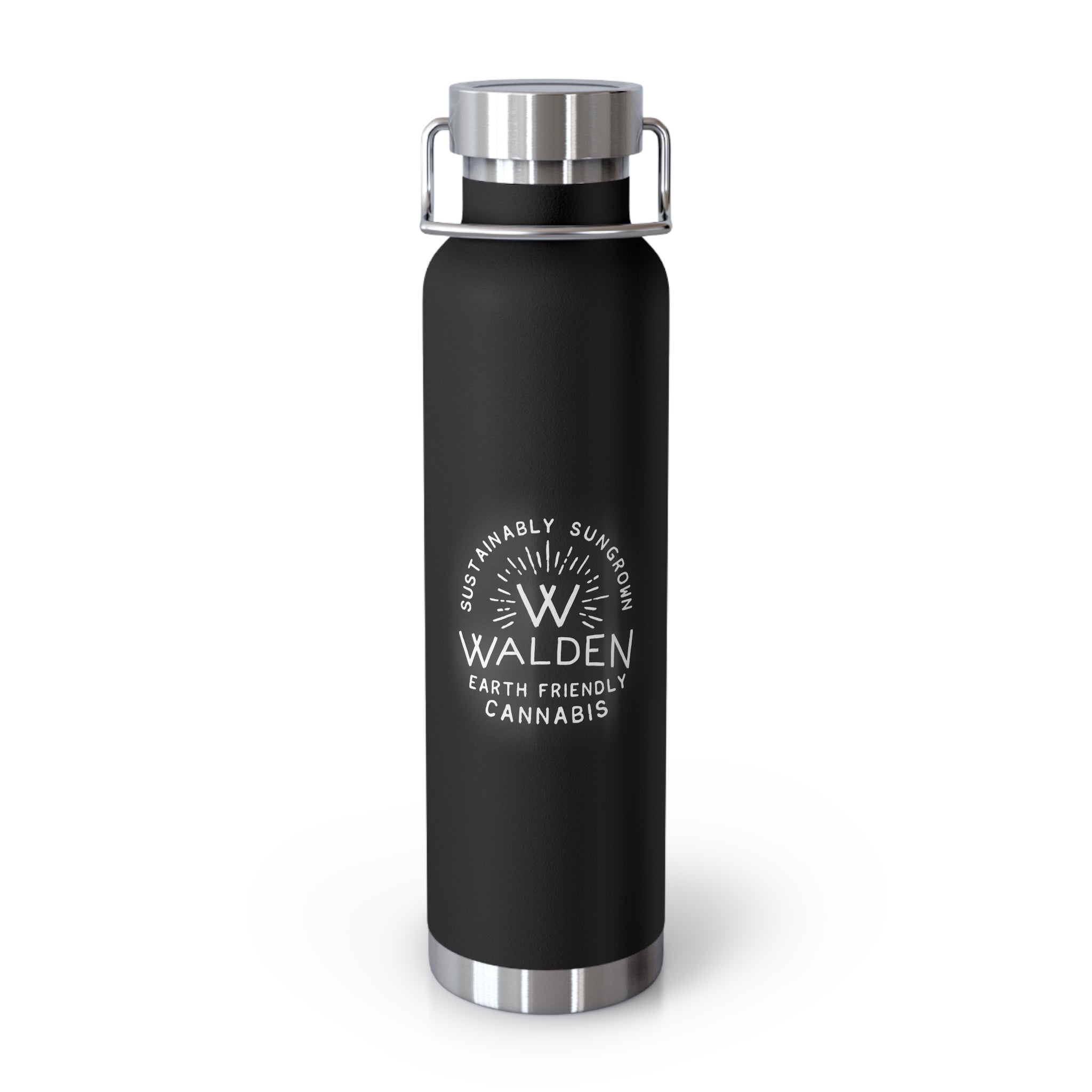 Walden Logo Copper Vacuum Insulated Bottle, 22oz