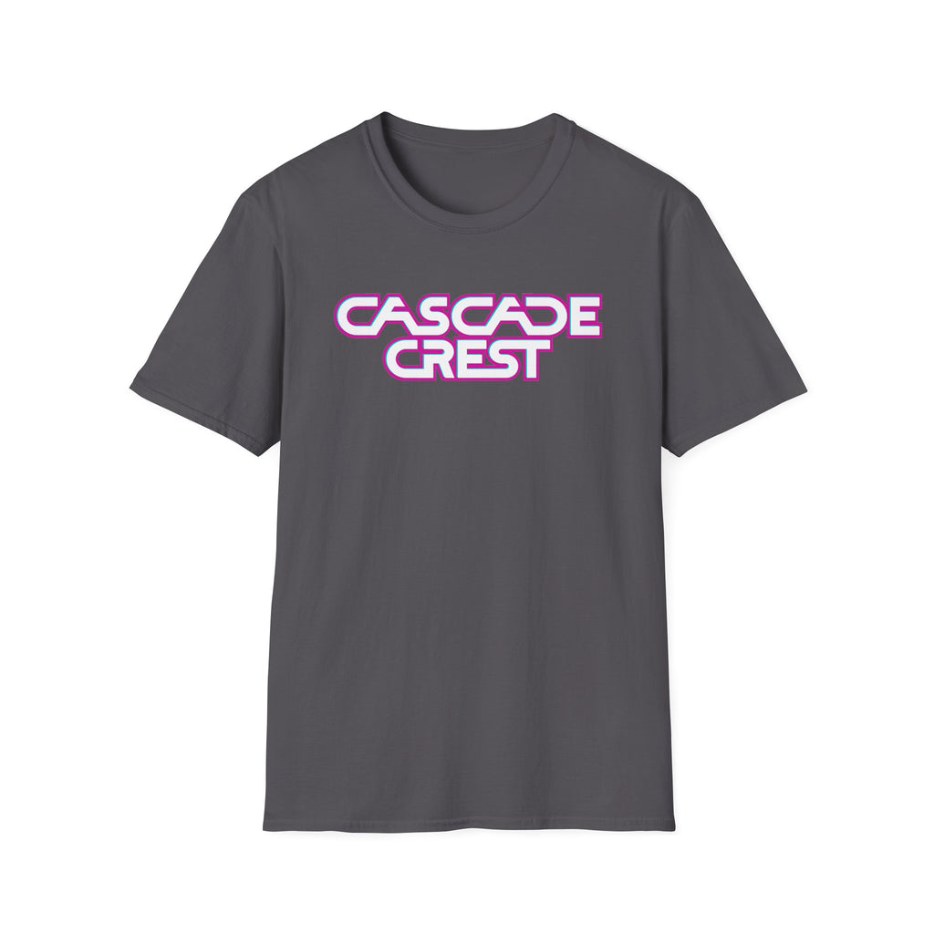 Cascade Crest Text Logo Tee