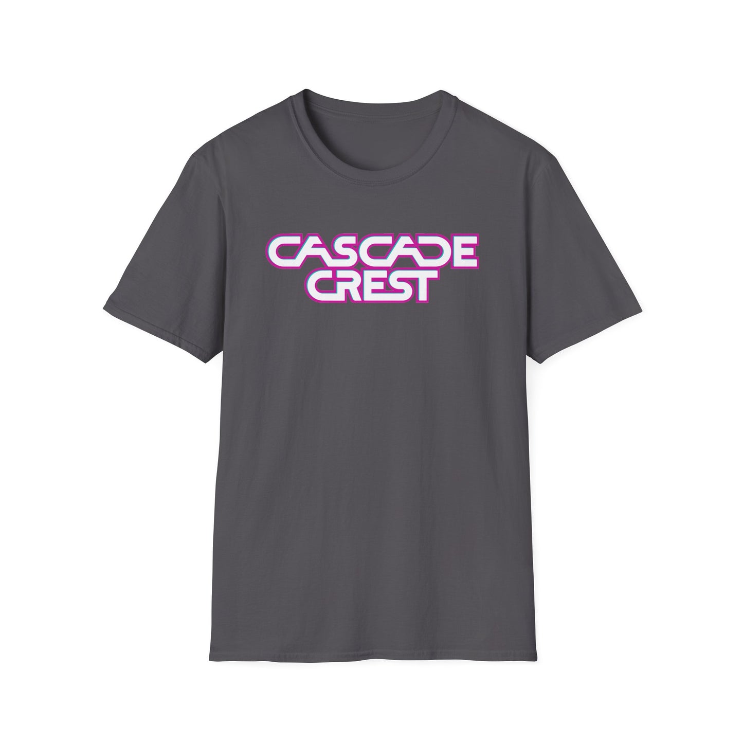 Cascade Crest Text Logo Tee