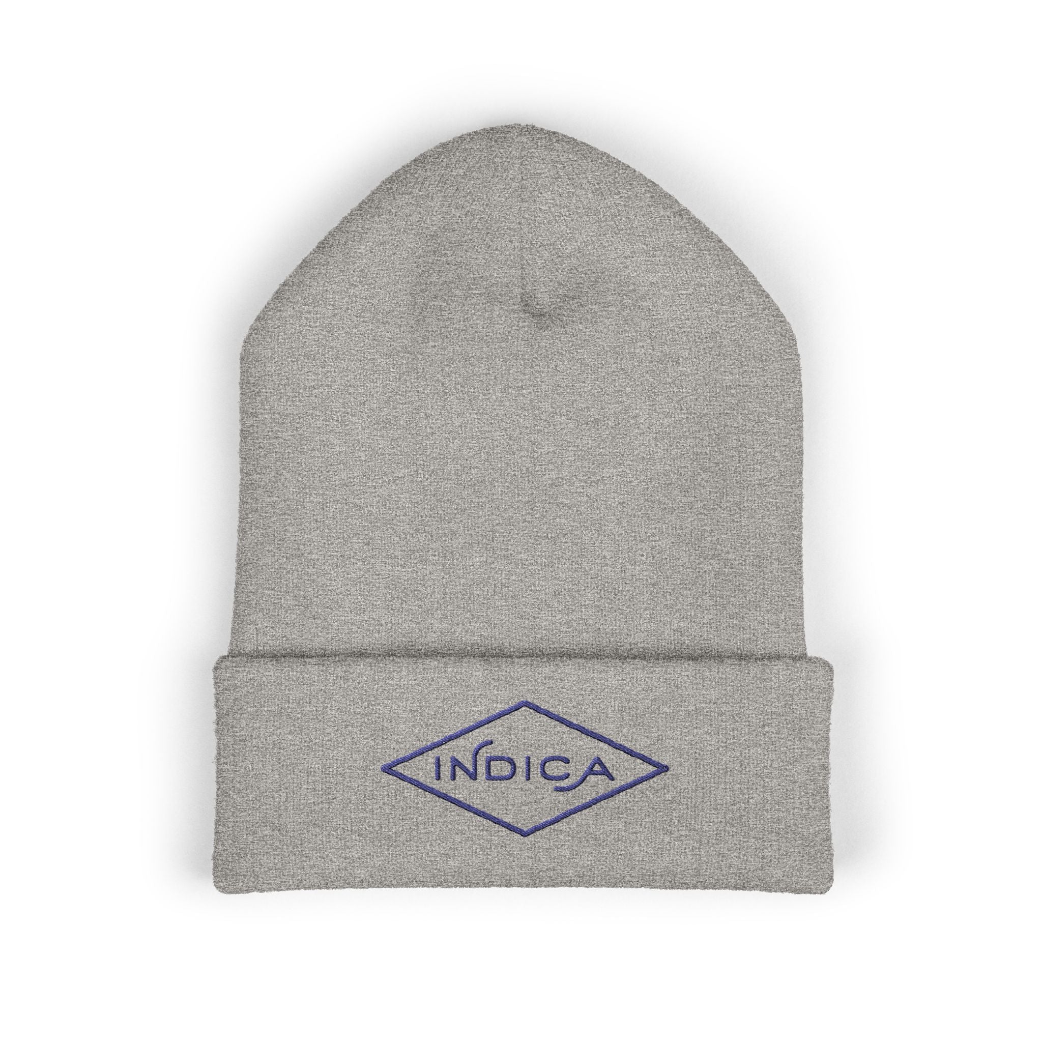 Indica Embroidered Cuffed Beanie