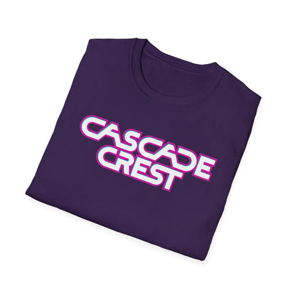 Cascade Crest Text Logo Tee